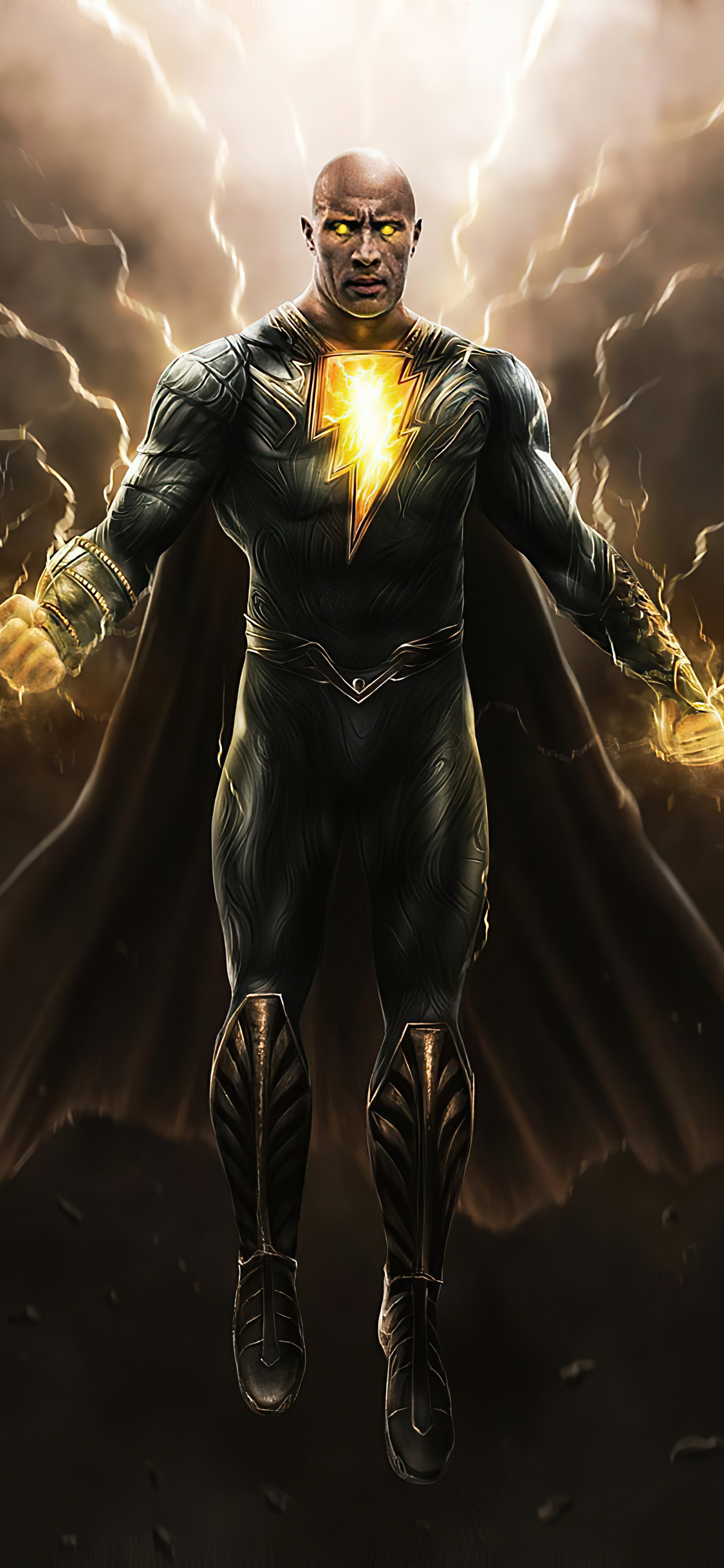 Black Adam 4k Artwork 2021 iPhone XS, iPhone 10, iPhone X HD 4k Wallpaper, Image, Background, Photo and Picture