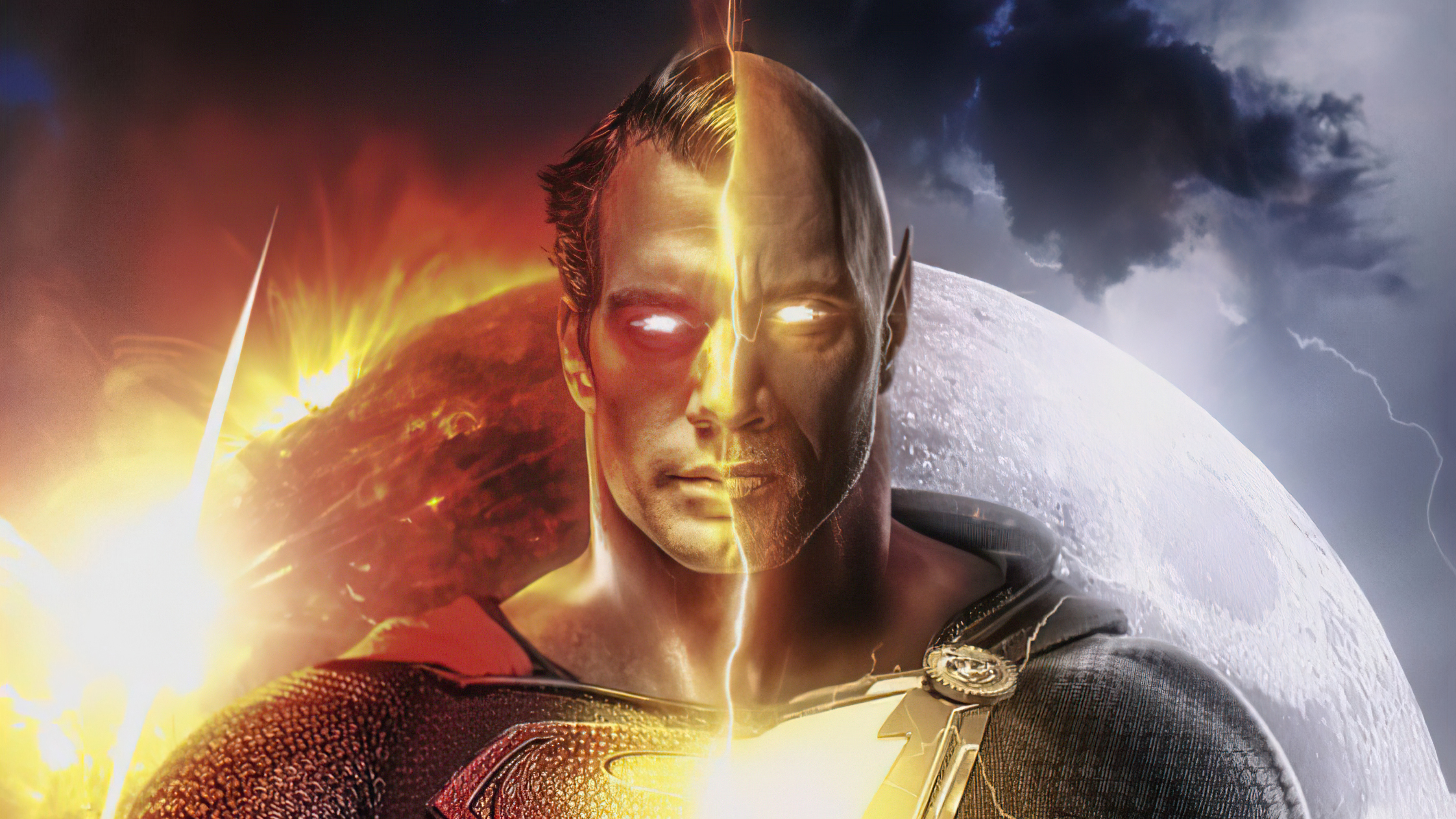 Superman V Black Adam, HD Superheroes, 4k Wallpapers, Image, Backgrounds, Photos and Pictures
