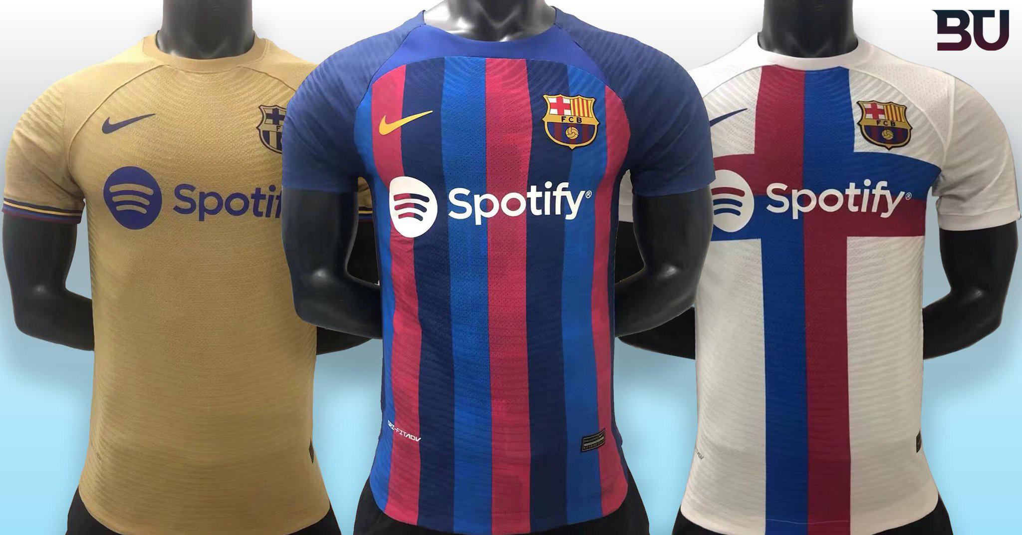 Leaked Barcelona Kits For The 2022 2023 Season