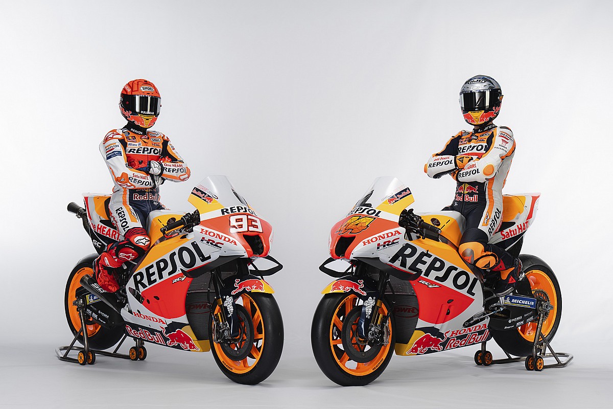 Honda uncovers iconic livery for 2022 MotoGP season