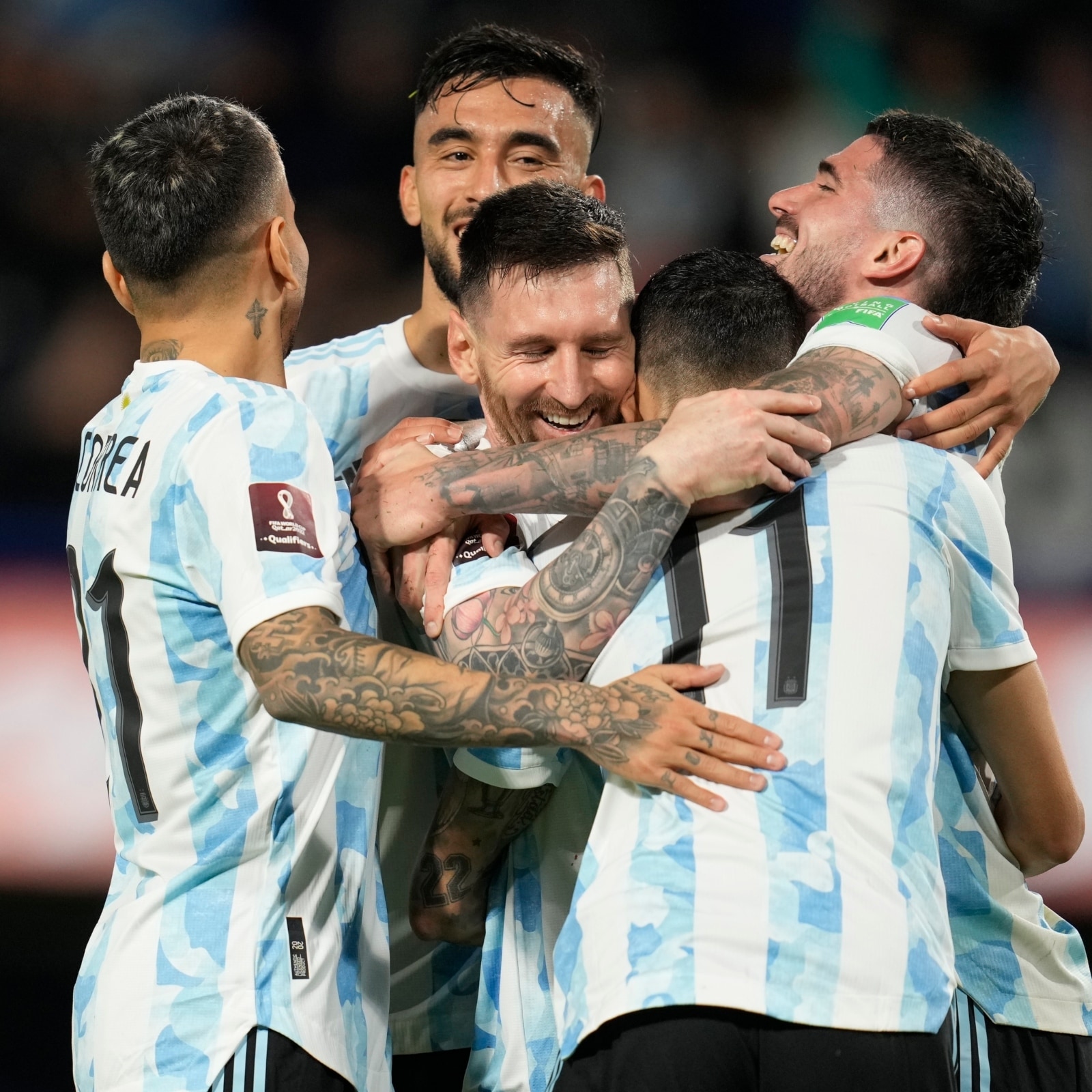 CONMEBOL- UEFA Cup of Champions 2022 Finalissima Match Between Italy and Argentina