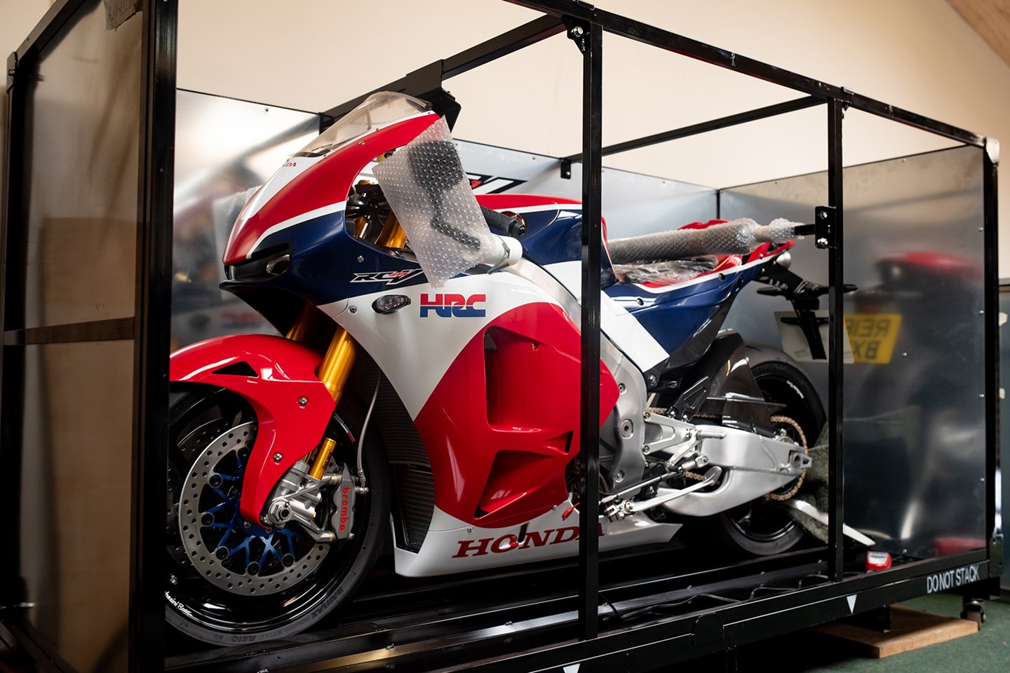 Crated Honda RC213V S Becomes Most Expensive Japanese Bike Ever Sold At Auction