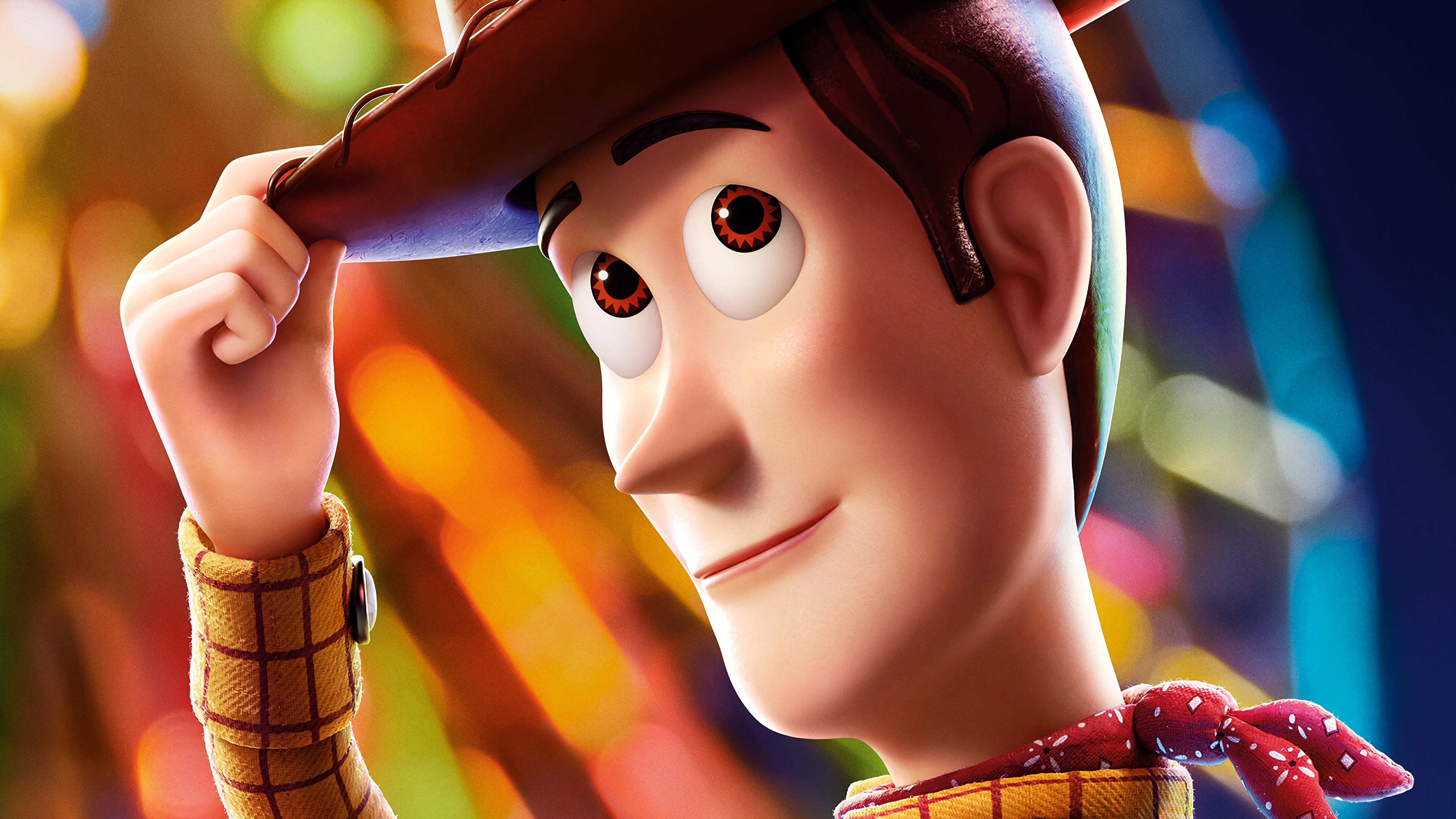 Toy Story 4 Woody 4K Wallpaper