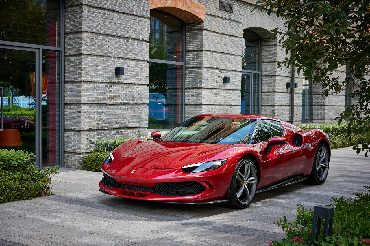 Red Ferrari 2022 Wallpapers Wallpaper Cave