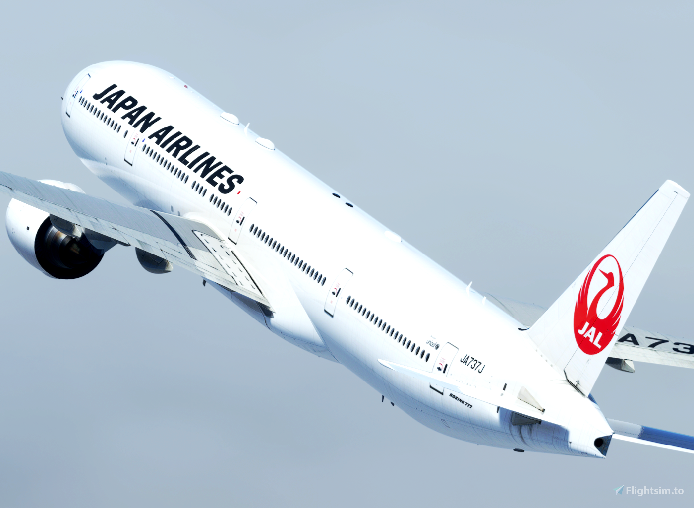 Japan Airlines 777 300ER (JA737J) Microsoft Flight Simulator