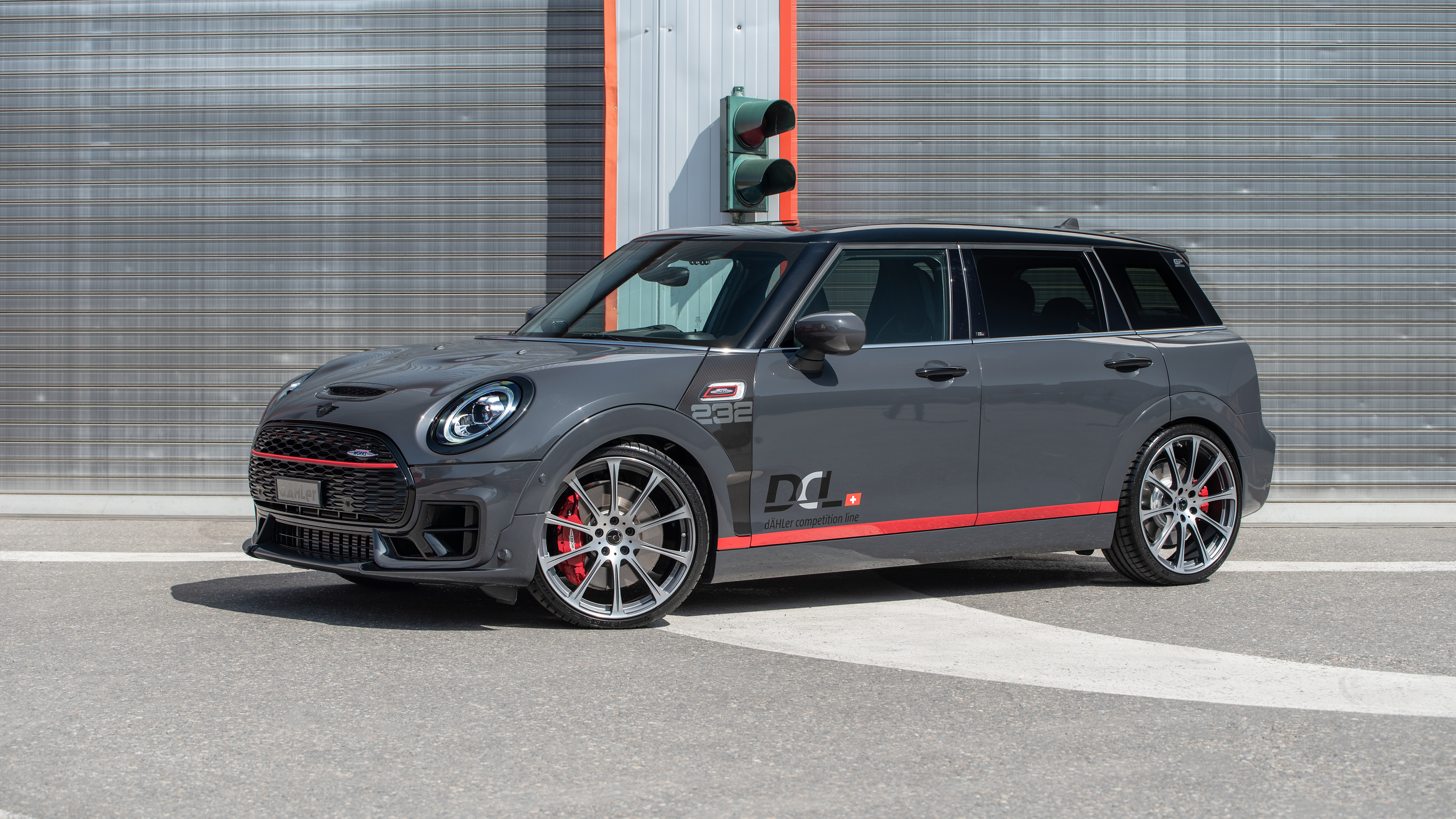 dÄHLer MINI Clubman JCW ALL4 GP Inspired DCL dÄHLer Competition Line 2021 5K Wallpaper. HD Car Wallpaper