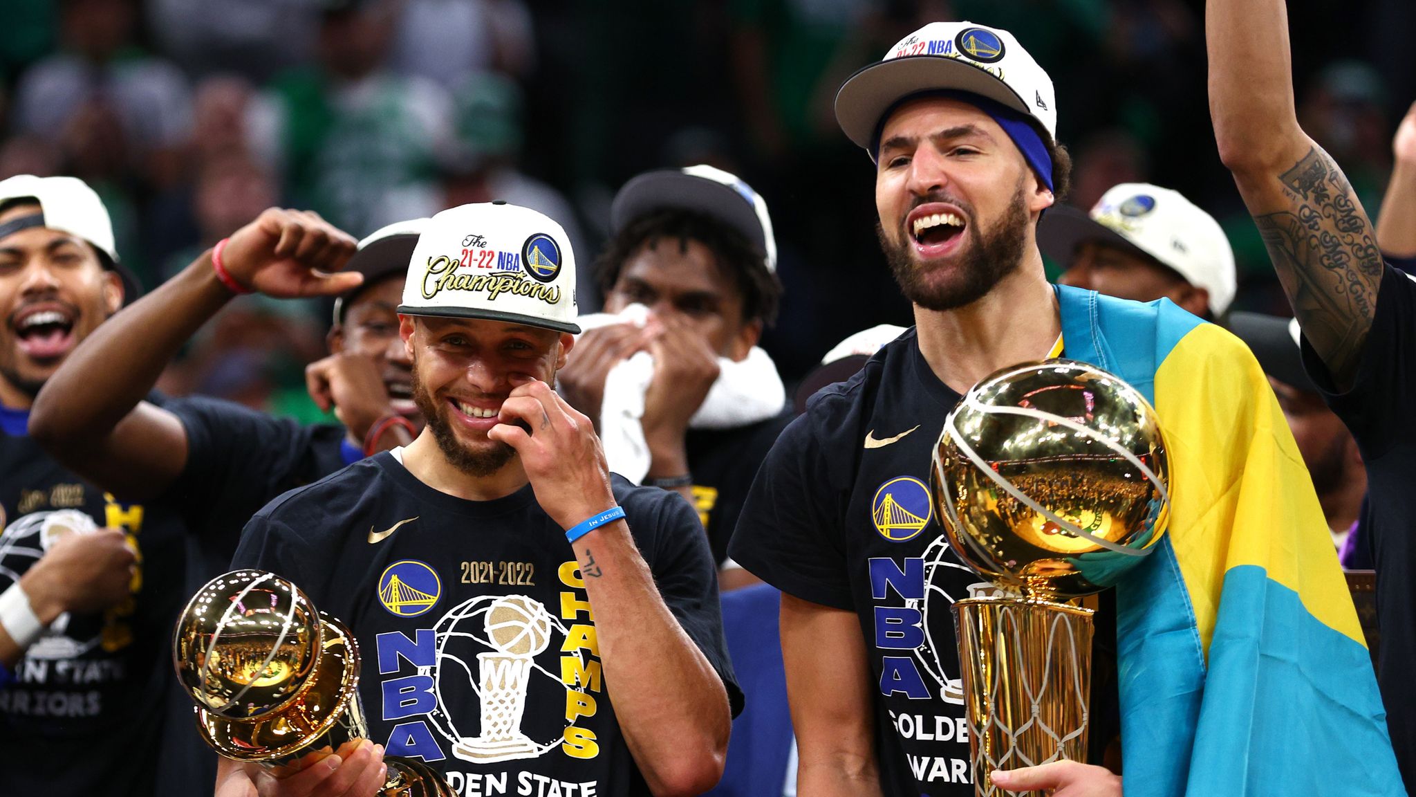 Stephen Curry stars as Warriors crowned NBA champions for 2022; Golden State seals fourth title in eight years by beating Boston Celtics