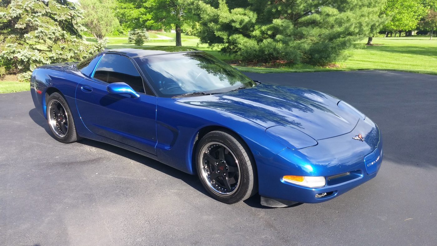 Electron Blue 2002 Chevrolet Corvette