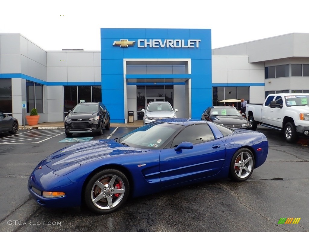 Electron Blue Metallic Chevrolet Corvette Coupe Photo. GTCarLot.com Color Galleries