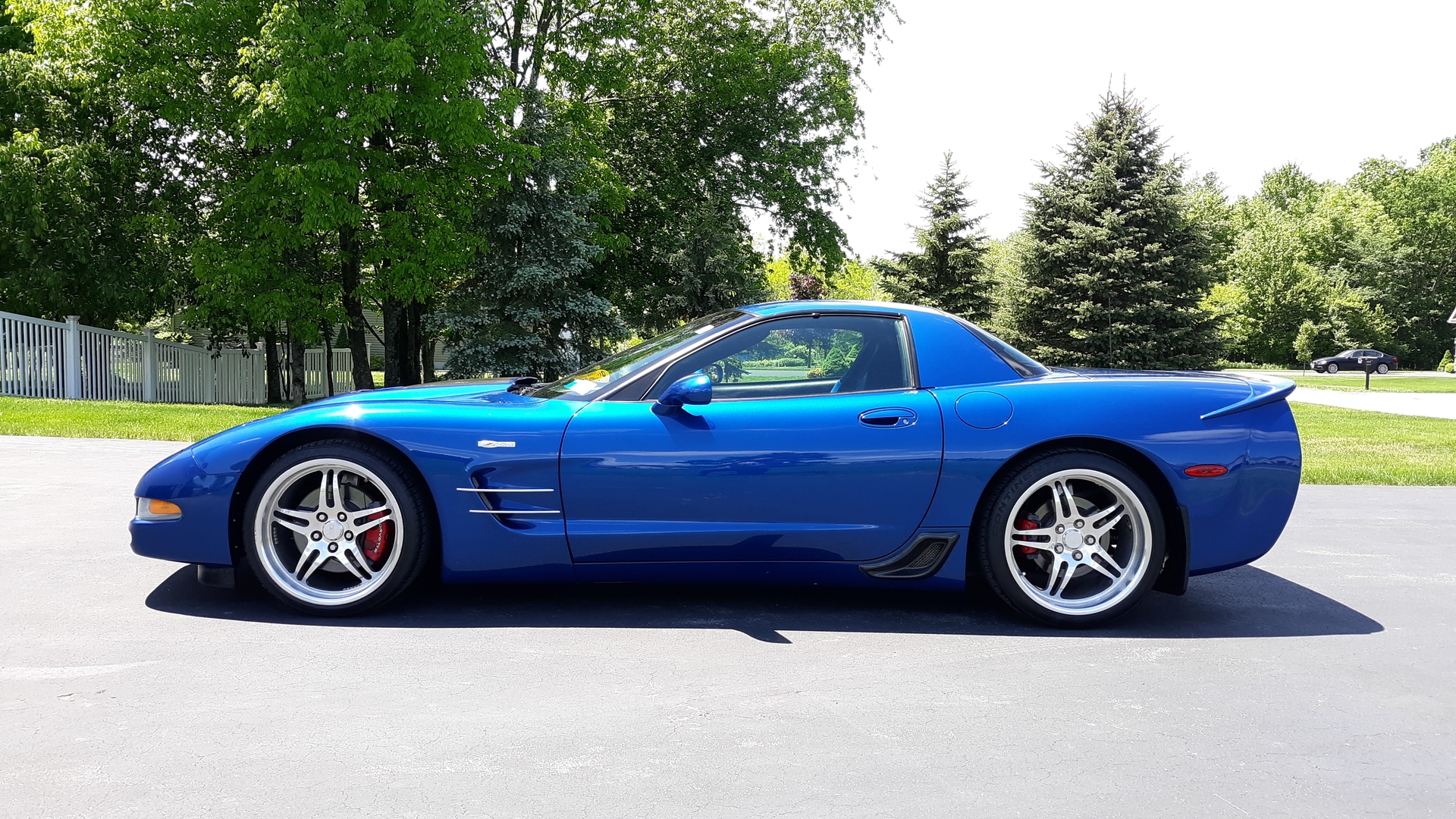Electron Blue 2003 Chevrolet Corvette