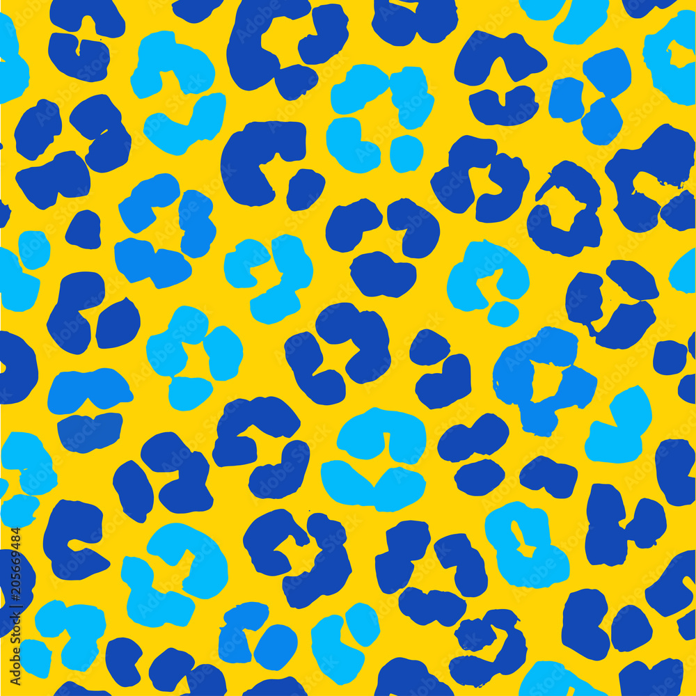 Blue Cheetah Print Wallpapers - Wallpaper Cave