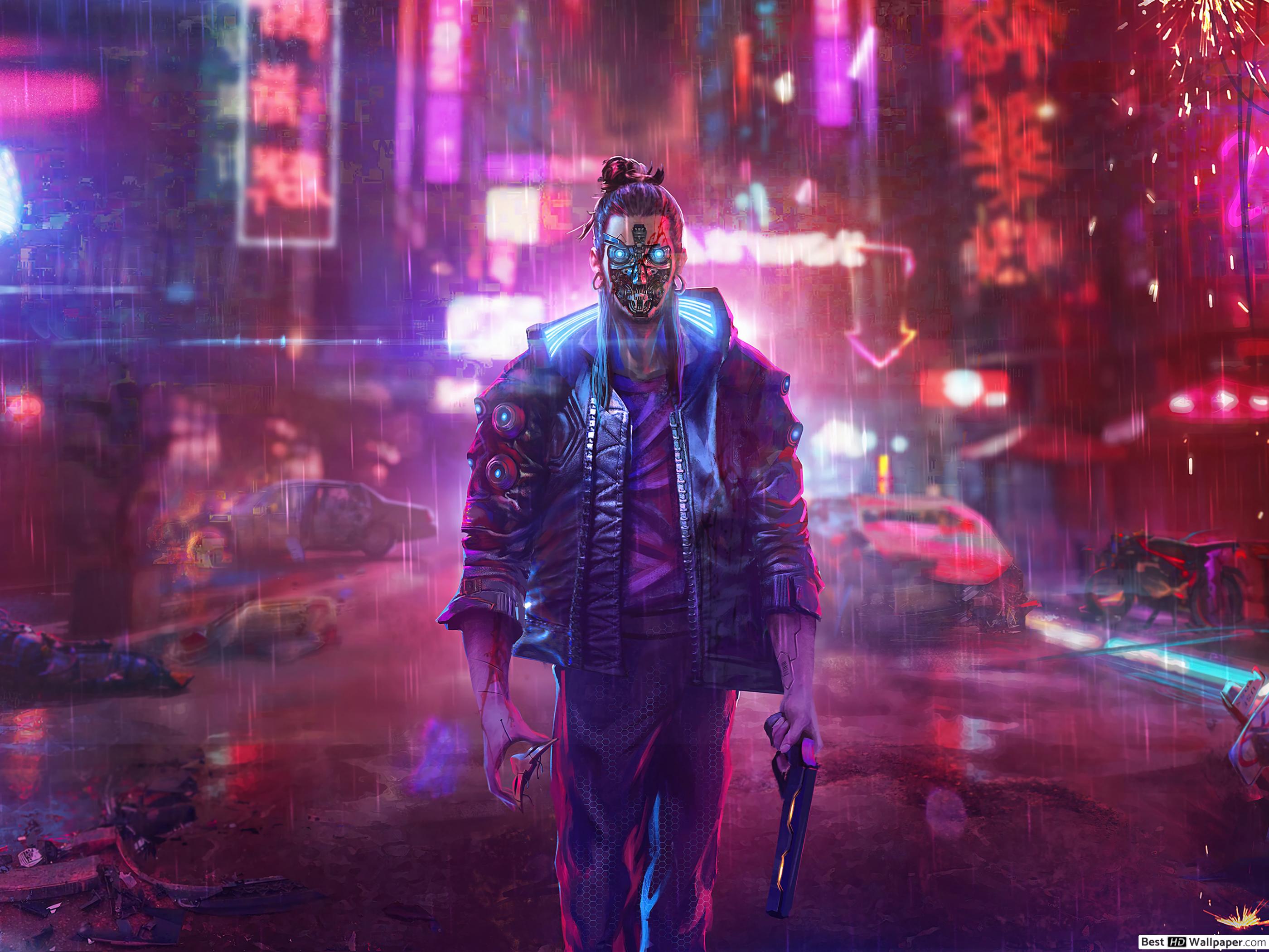 Cyberpunk Ninja Wallpapers Wallpaper Cave