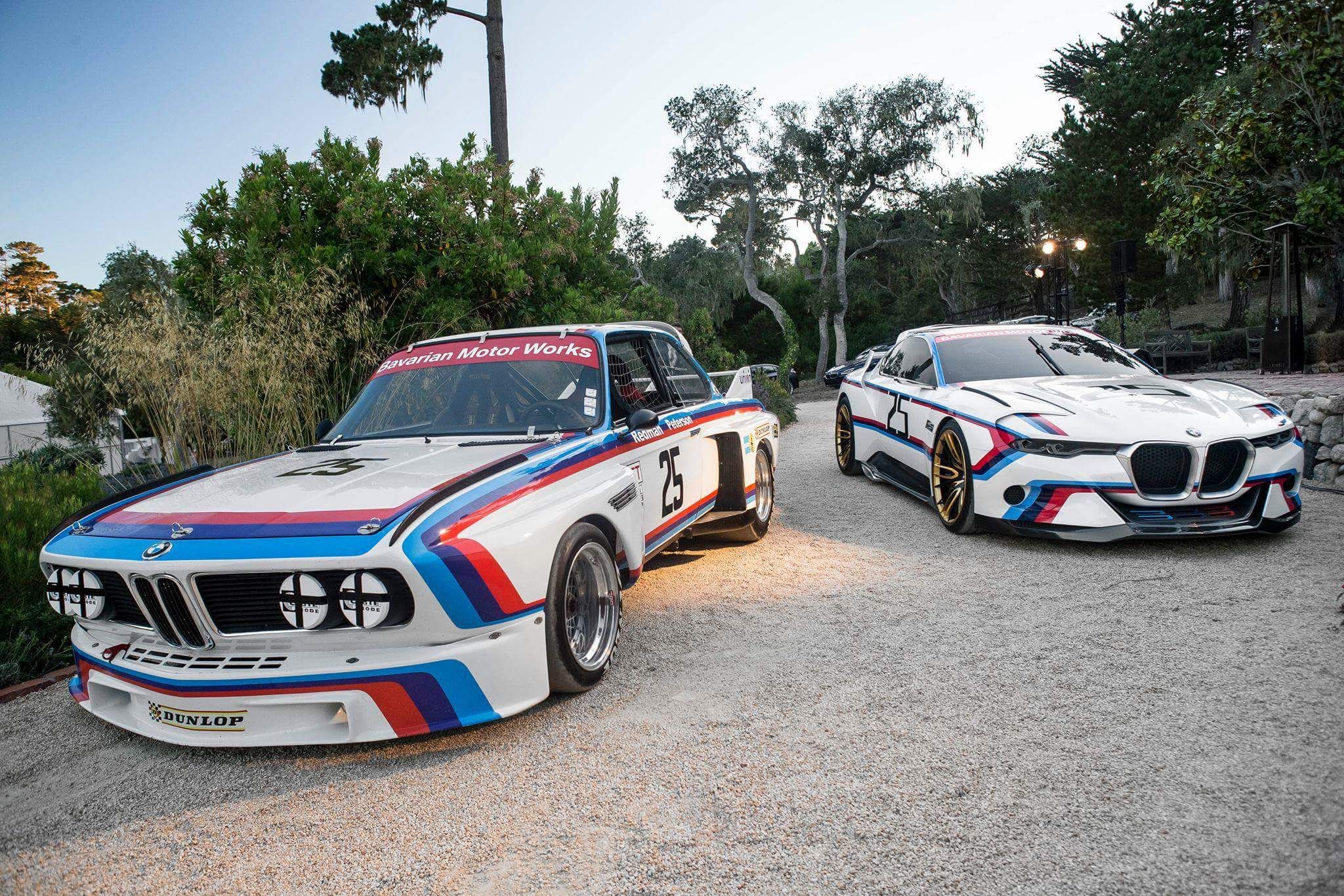 BMW 3.0 CSL 'Batmobile' and 3.0 CSL 'Hommage' [2048x1365]. Bmw, Bmw e9, Bmw classic cars