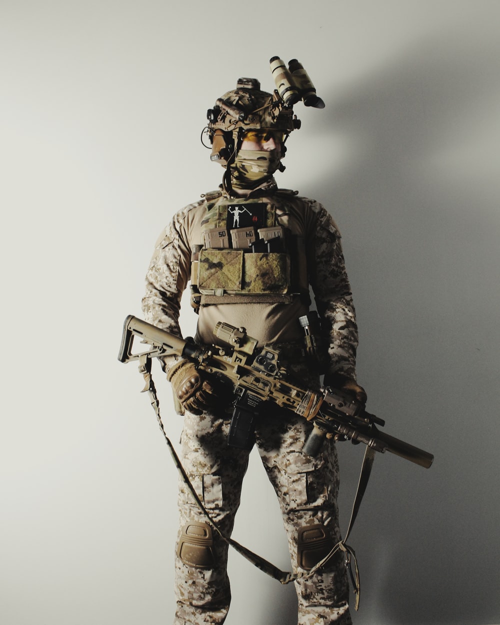 Military best free military, grey, human and gun photo