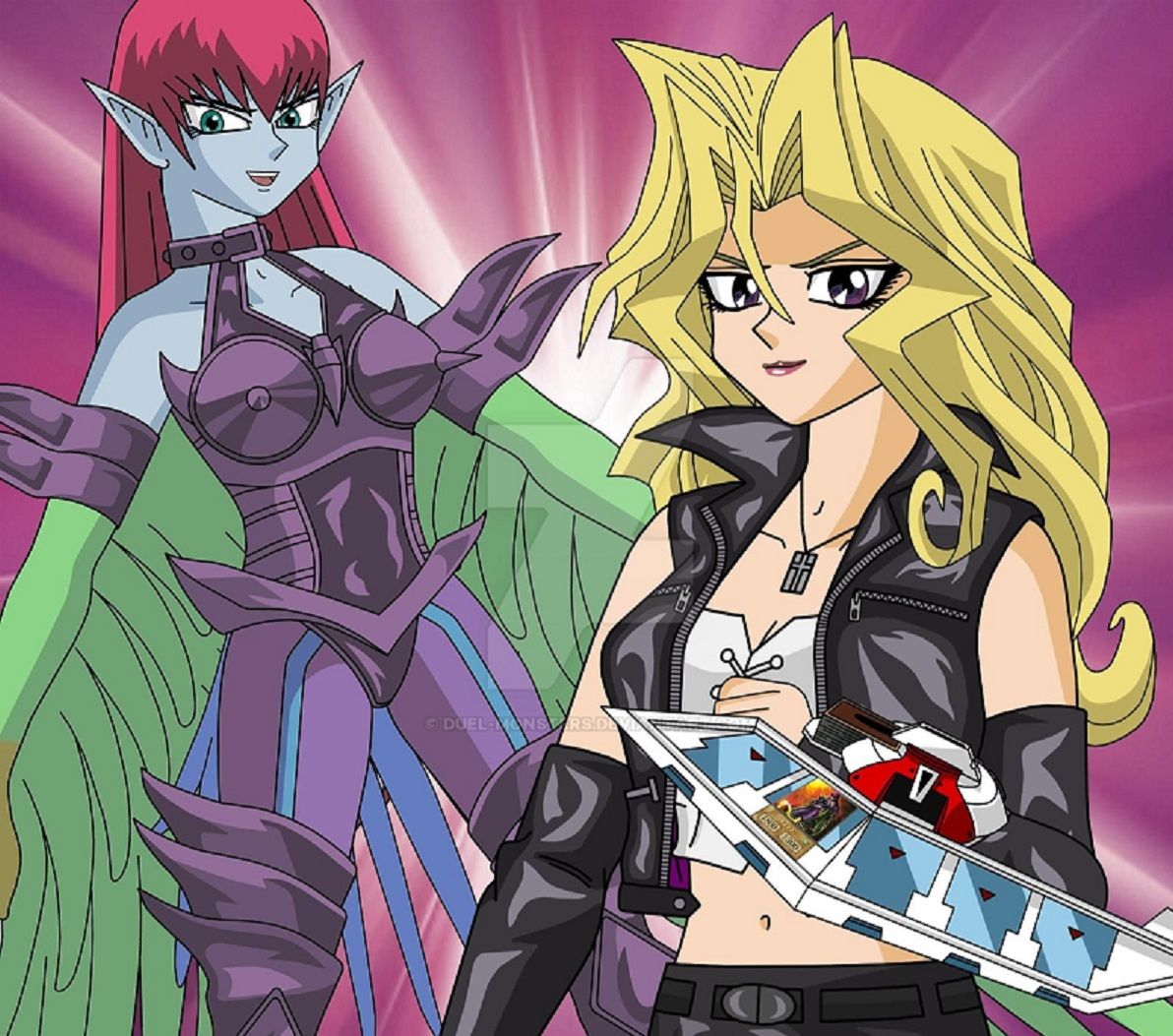 Yu Gi Oh: 10 Pieces Of Mai Valentine Fan Art That We Love