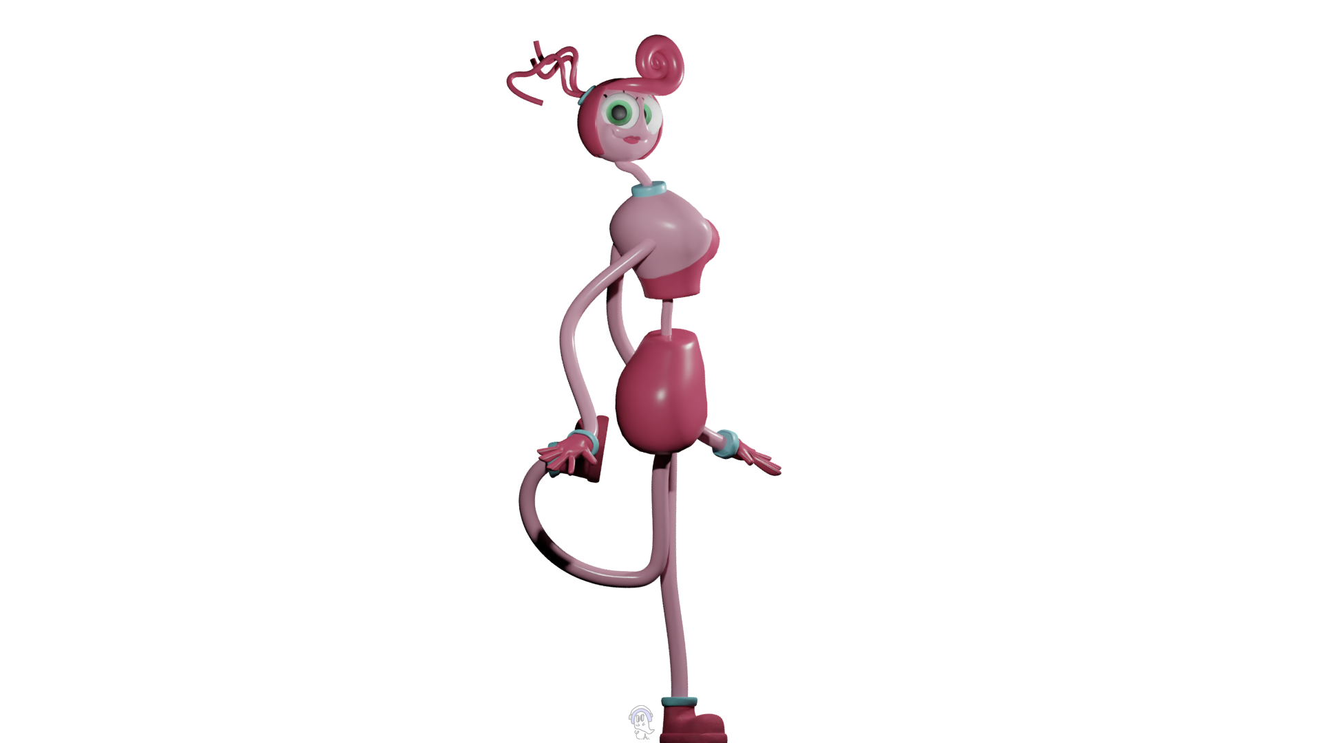 Download The Terrifying Mommy Long Legs from Poppy Playtime Wallpaper