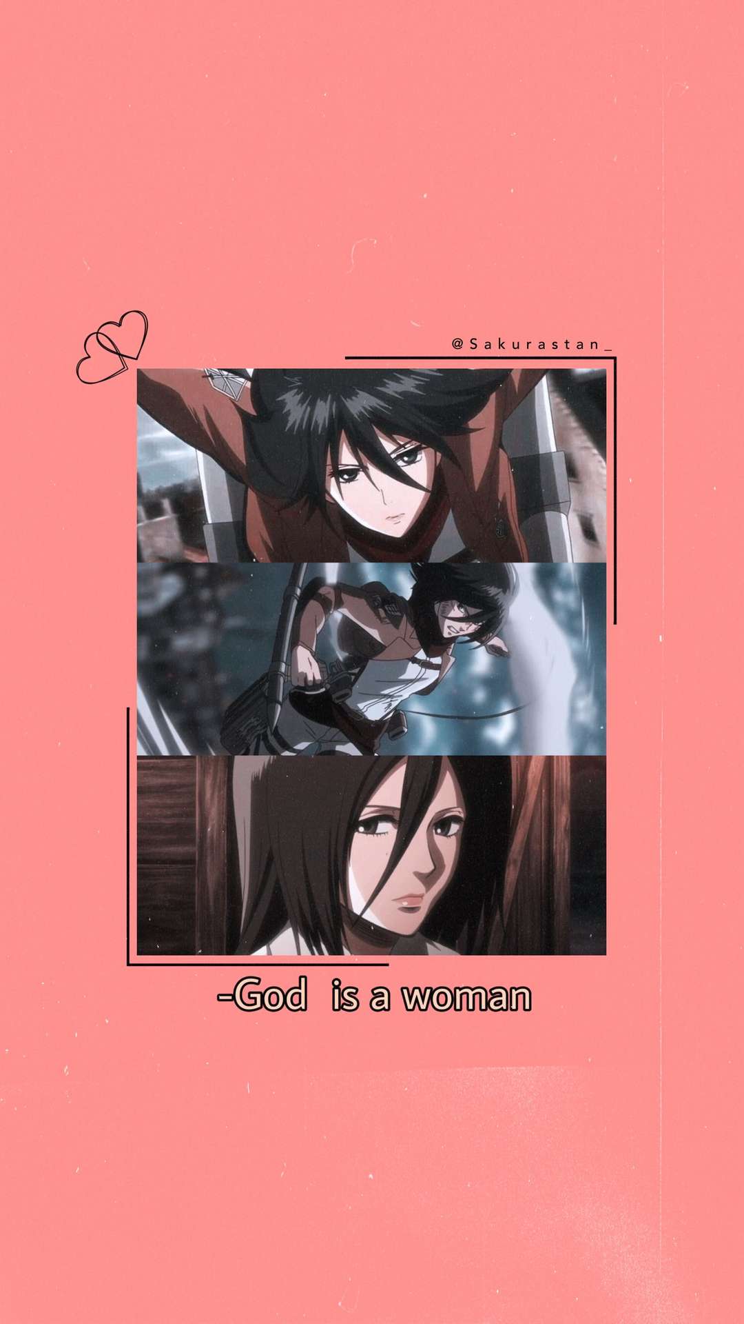 Mikasa Ackerman Wallpaper for iPhone and Android