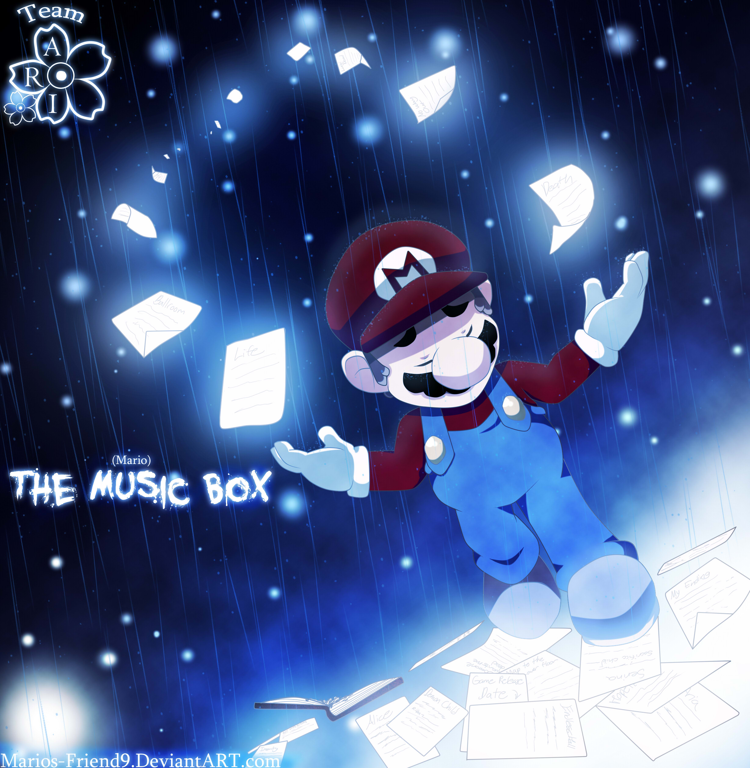 Mario The Music Box. World of Smash Bros Lawl