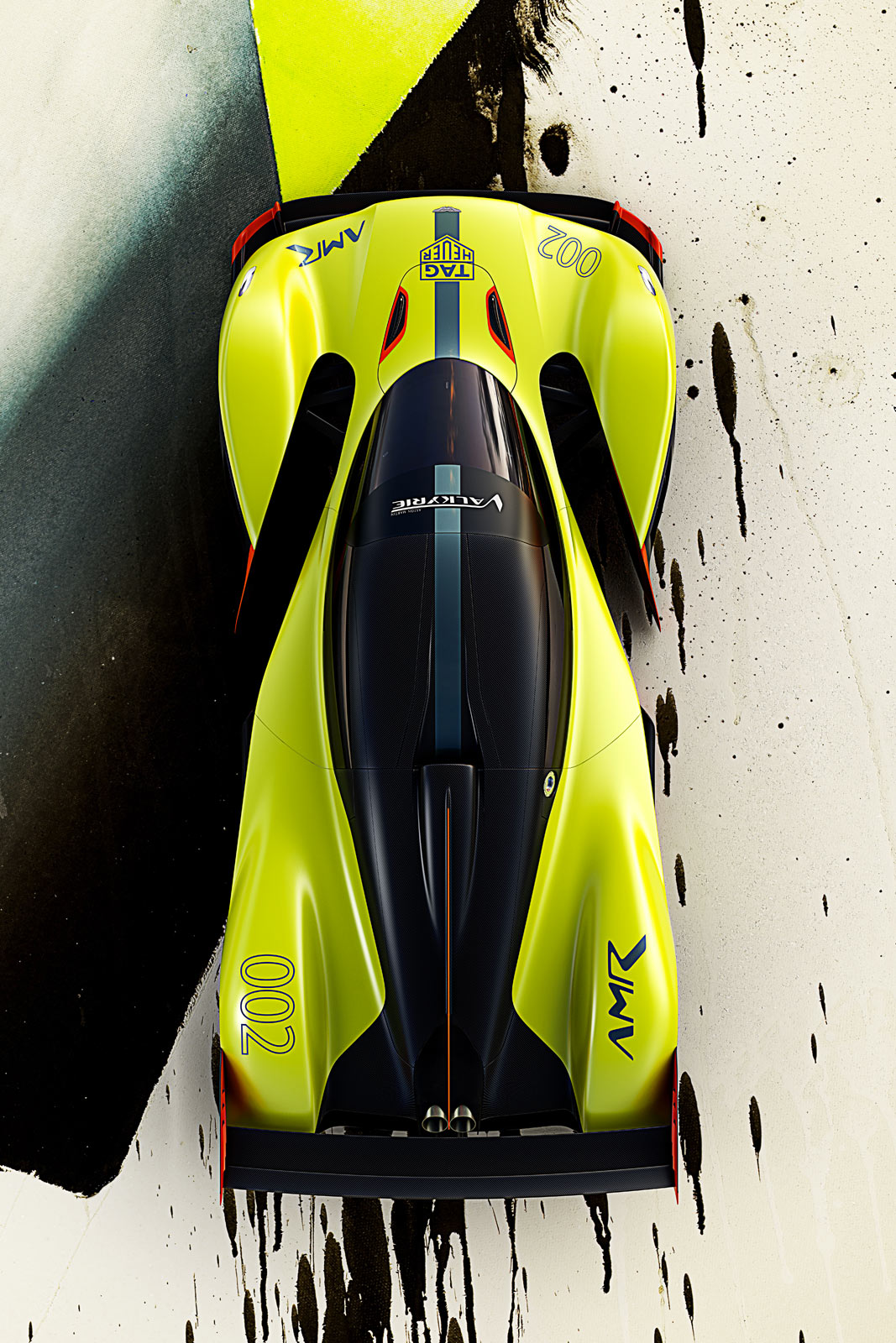 Aston Martin Valkyrie AMR Pro Body Design