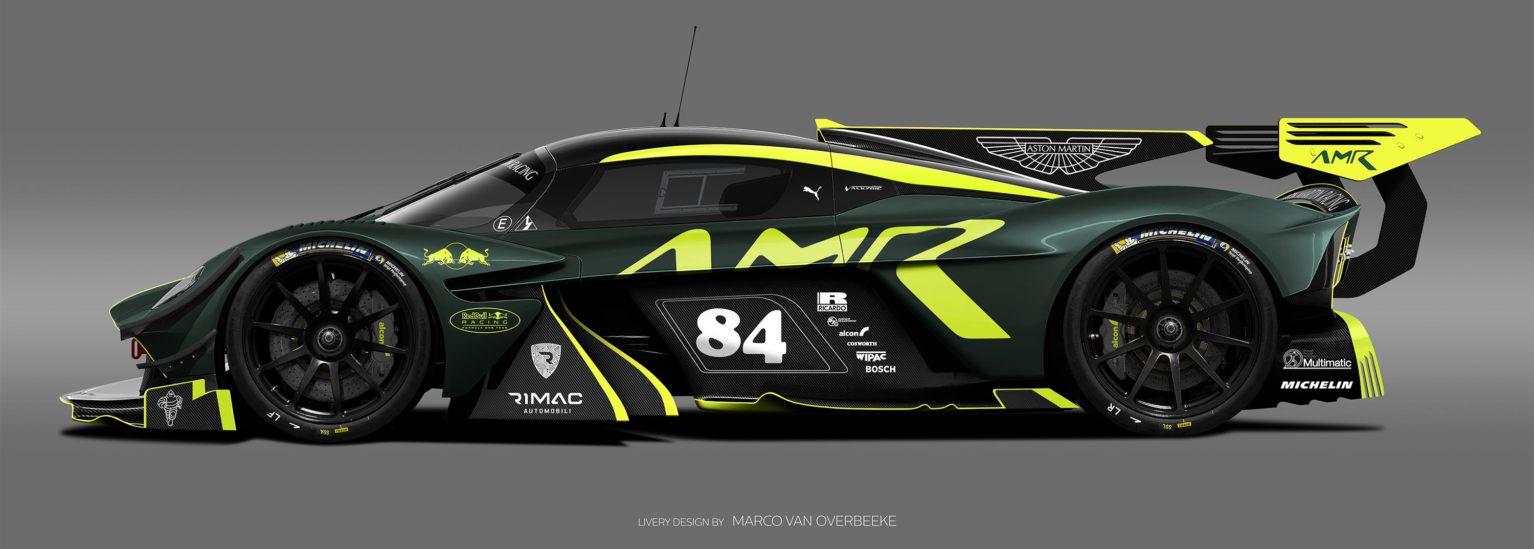 Aston Martin Valkyrie AMR Pro Track Edition Concept package update