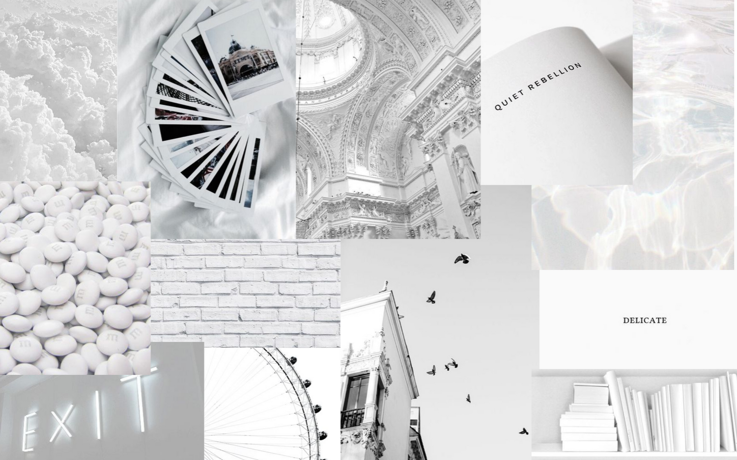 White Aesthetic PC Wallpapers Wallpaper Cave