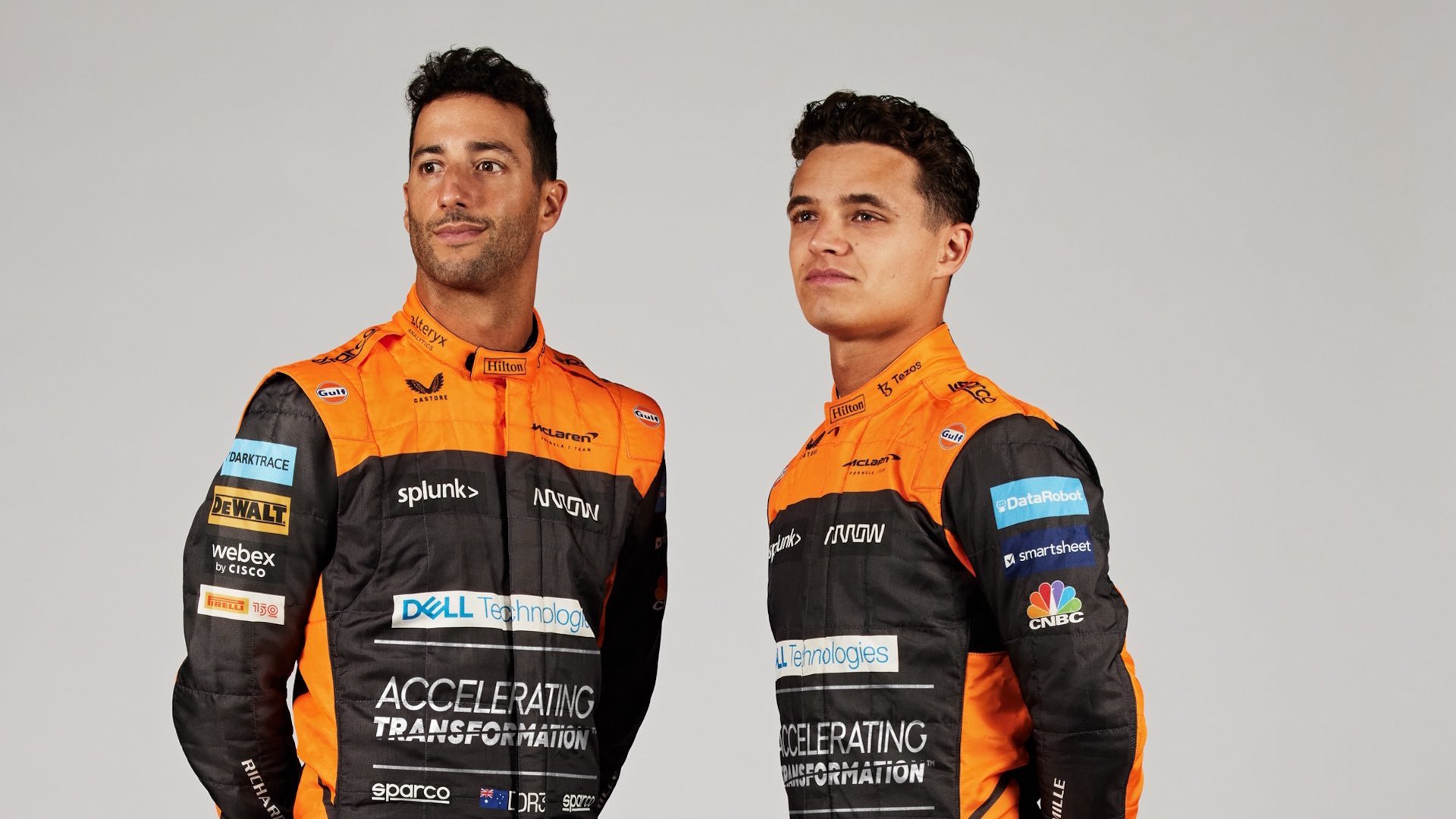 Daniel Ricciardo Lando Norris F1 Sports
