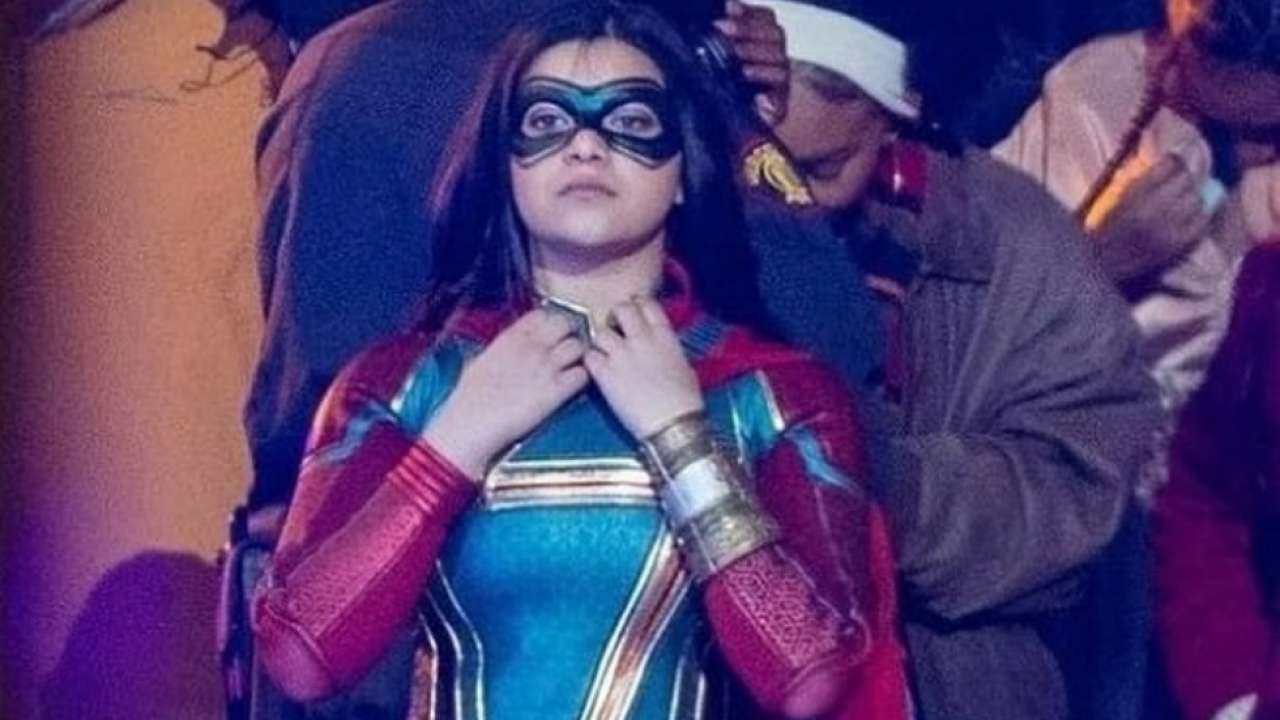 Leaked Photo: Iman Vellani as Ms Marvel snapped on the sets