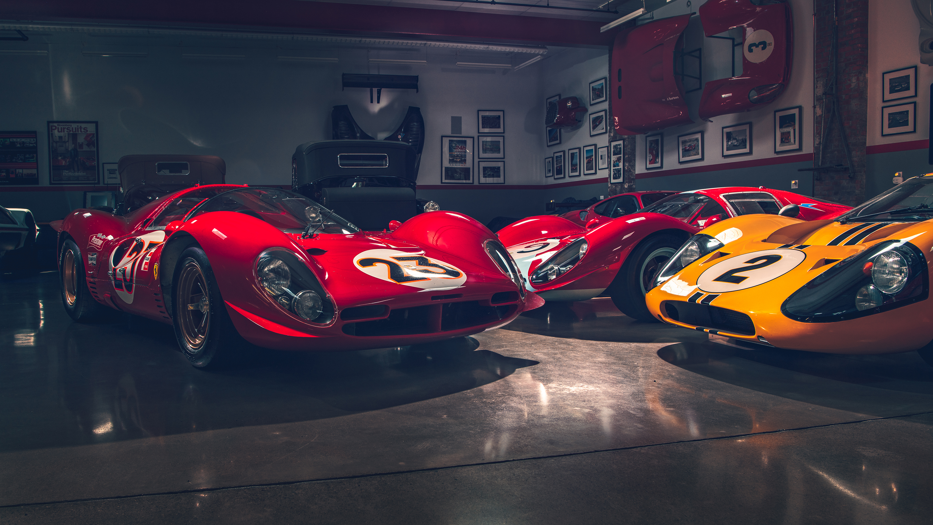 Take a look inside Jim Glickenhaus's secret garage