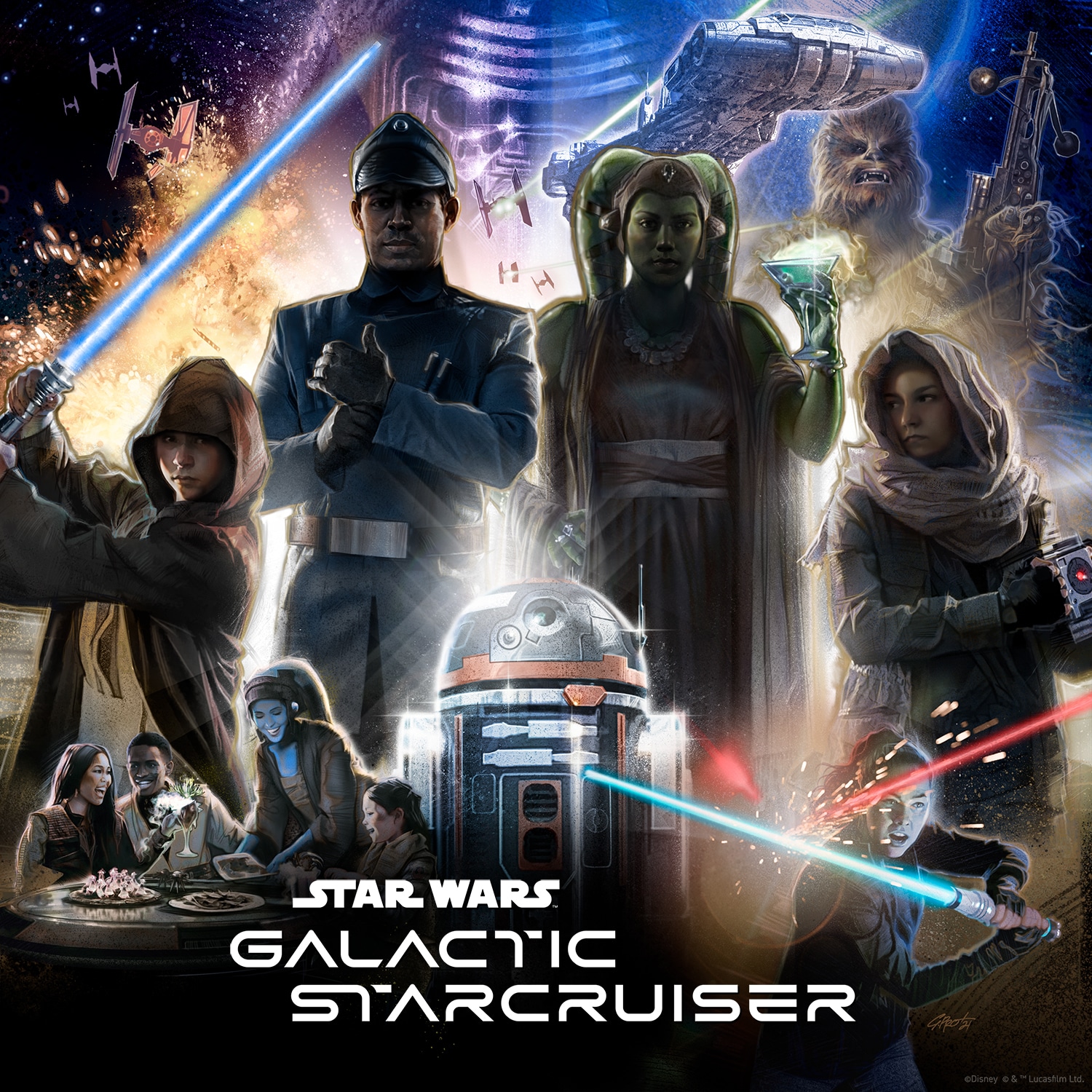 Star Wars: Galactic Starcruiser Instagram Effect and Digital Image Downloads