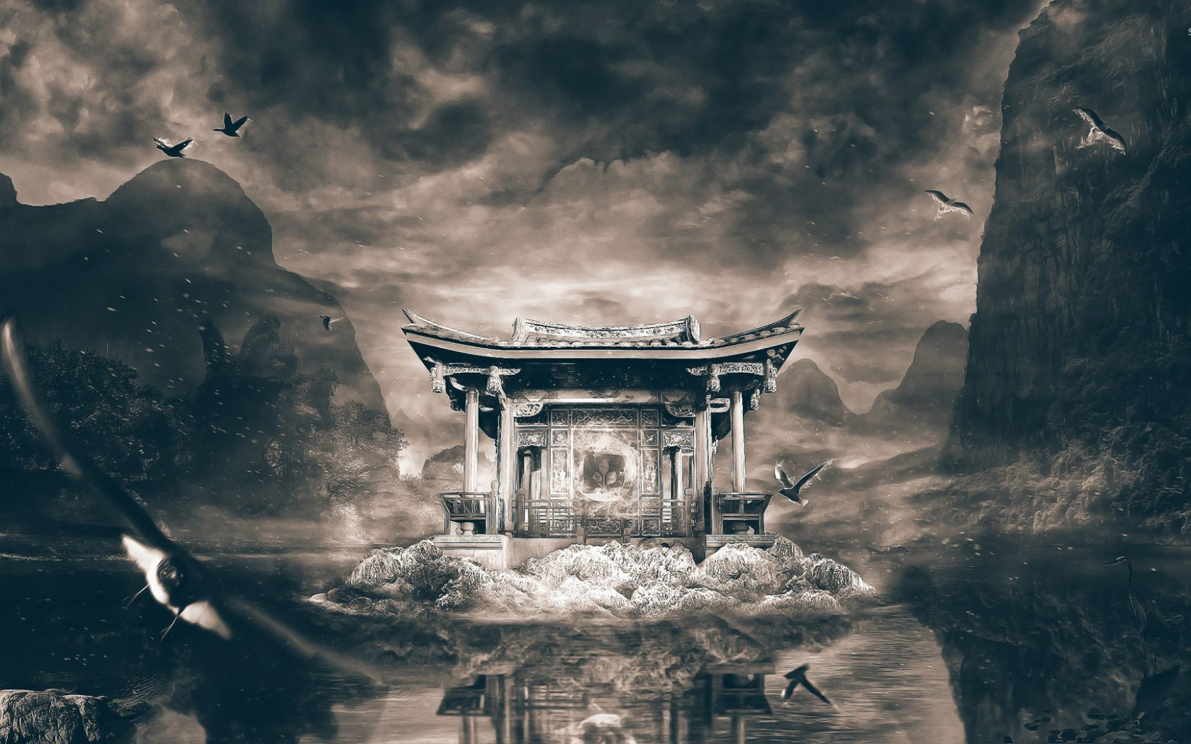 China Temple Wallpapers Wallpaper Cave