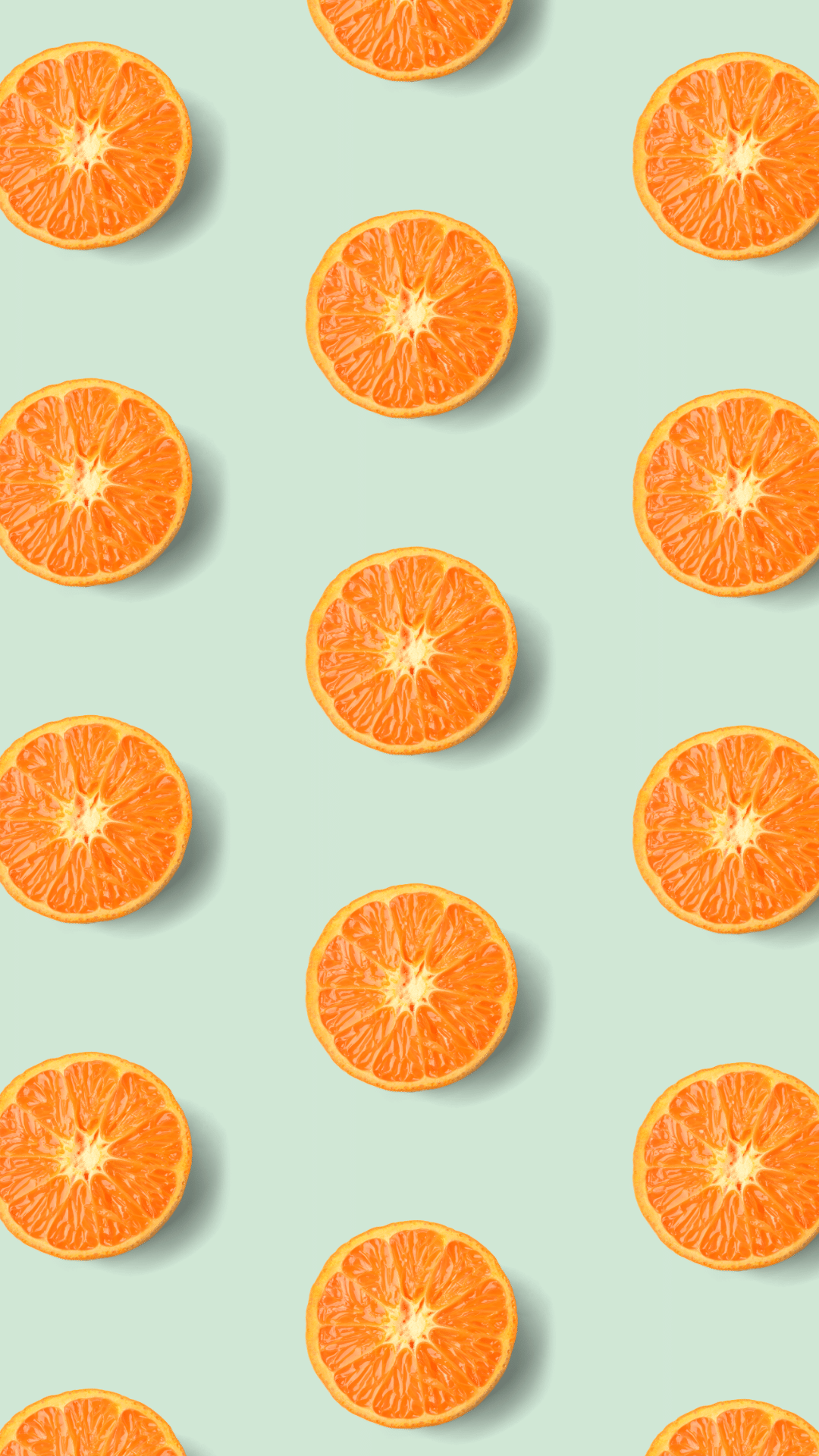 Cute Orange iPhone Wallpaper