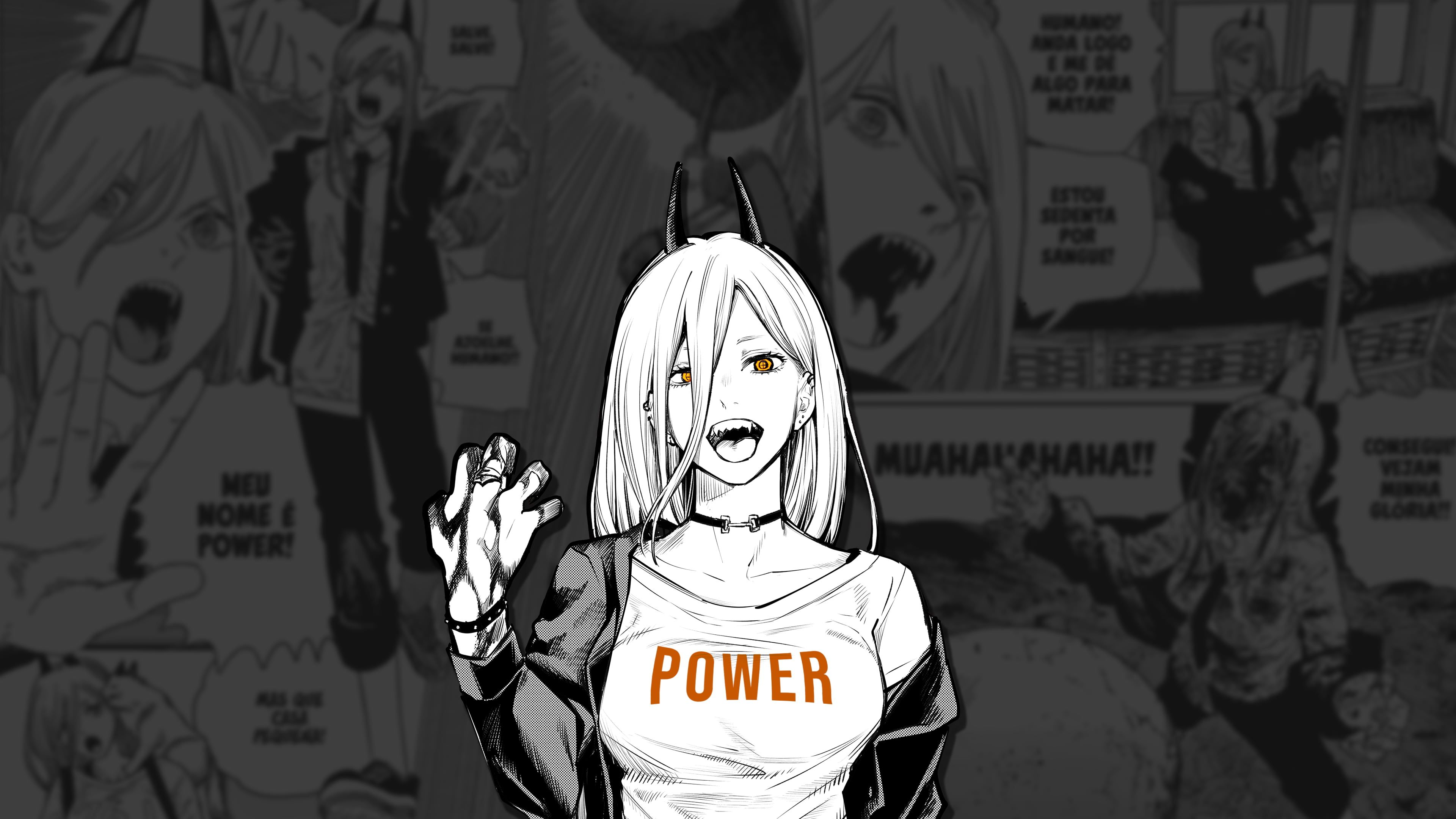 Power chainsaw man asthetic wallpaper