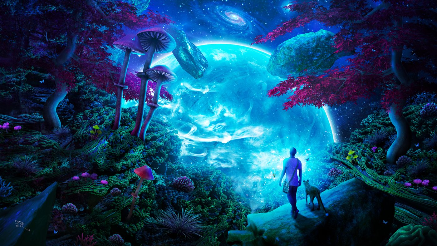 New Art Release “Lost Sky” Visions Art By Cameron Gray