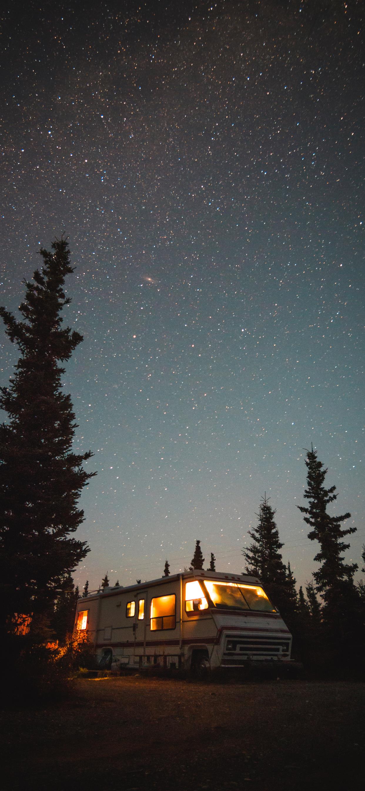 Lost in the Woods iPhone X Wallpaper Free Download