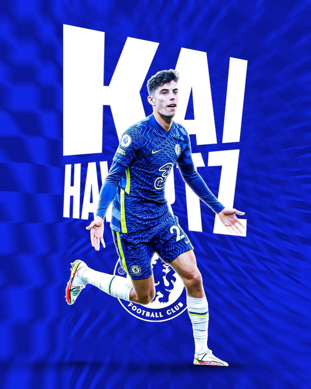 Kai Havertz poster em 2022