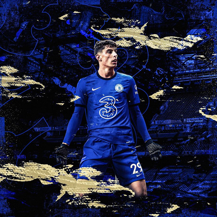 Kai Havertz Digital Art by Yoyo Pos. Fine Art America