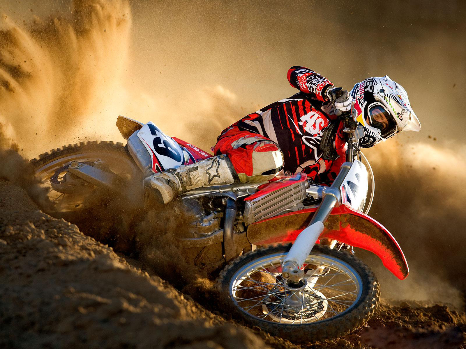 Free Dirt Bike HD Background
