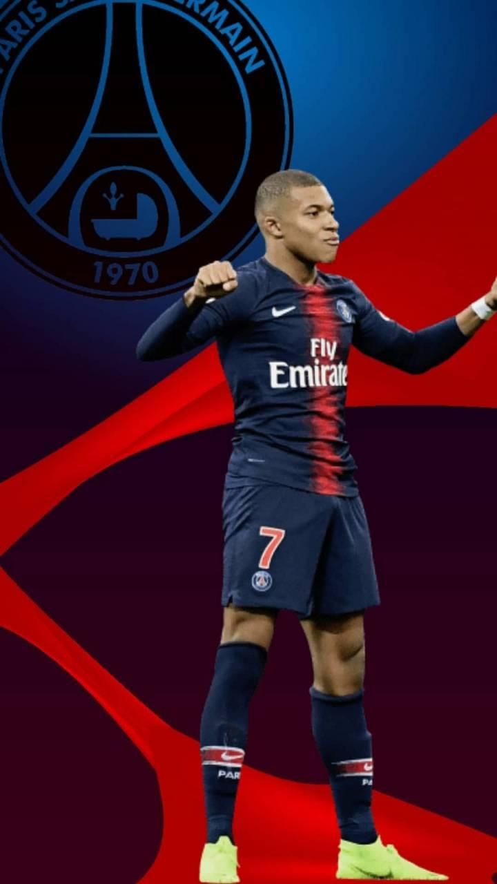 Mbappe Wallpaper HD Discover more Footballer, Forward, France, Germain, Mbappe wallpaper.. Kylian mbappé, France national team, Football