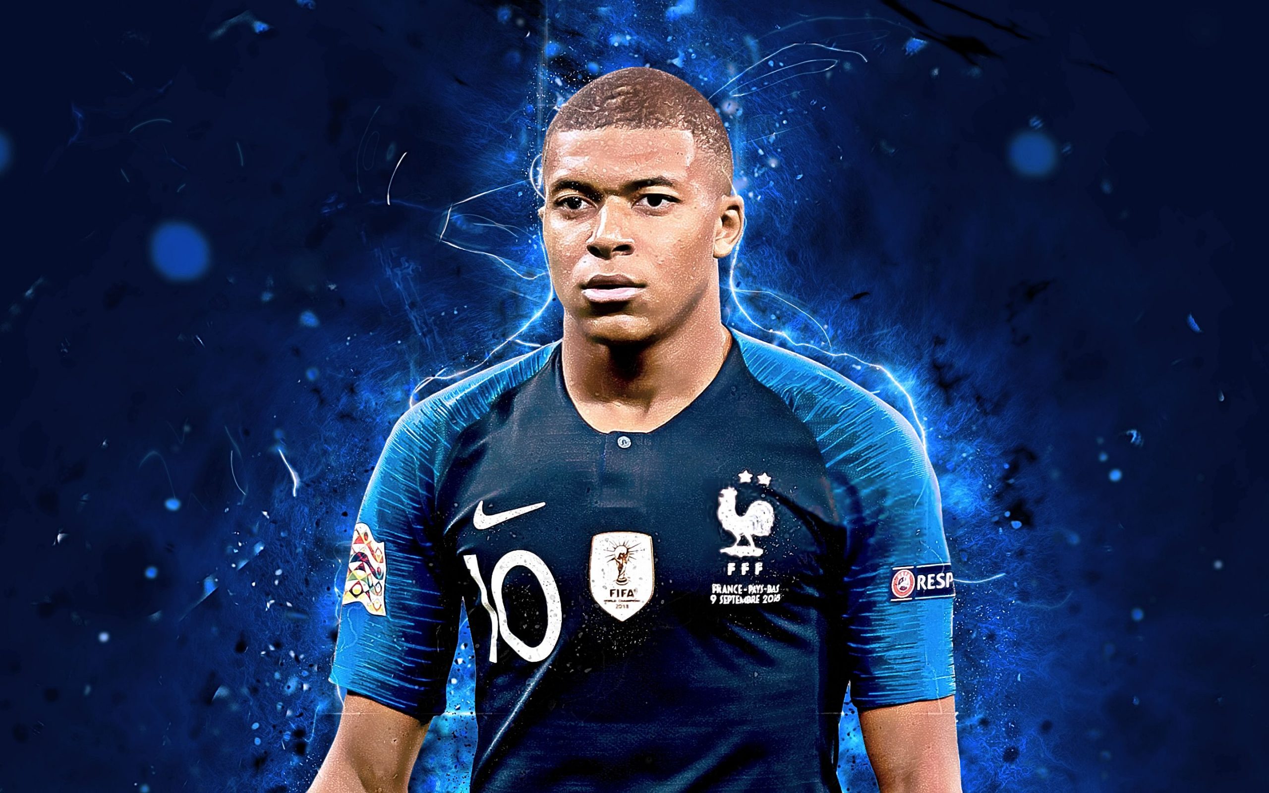 Kylian Mbappé HD Wallpaper Free Download