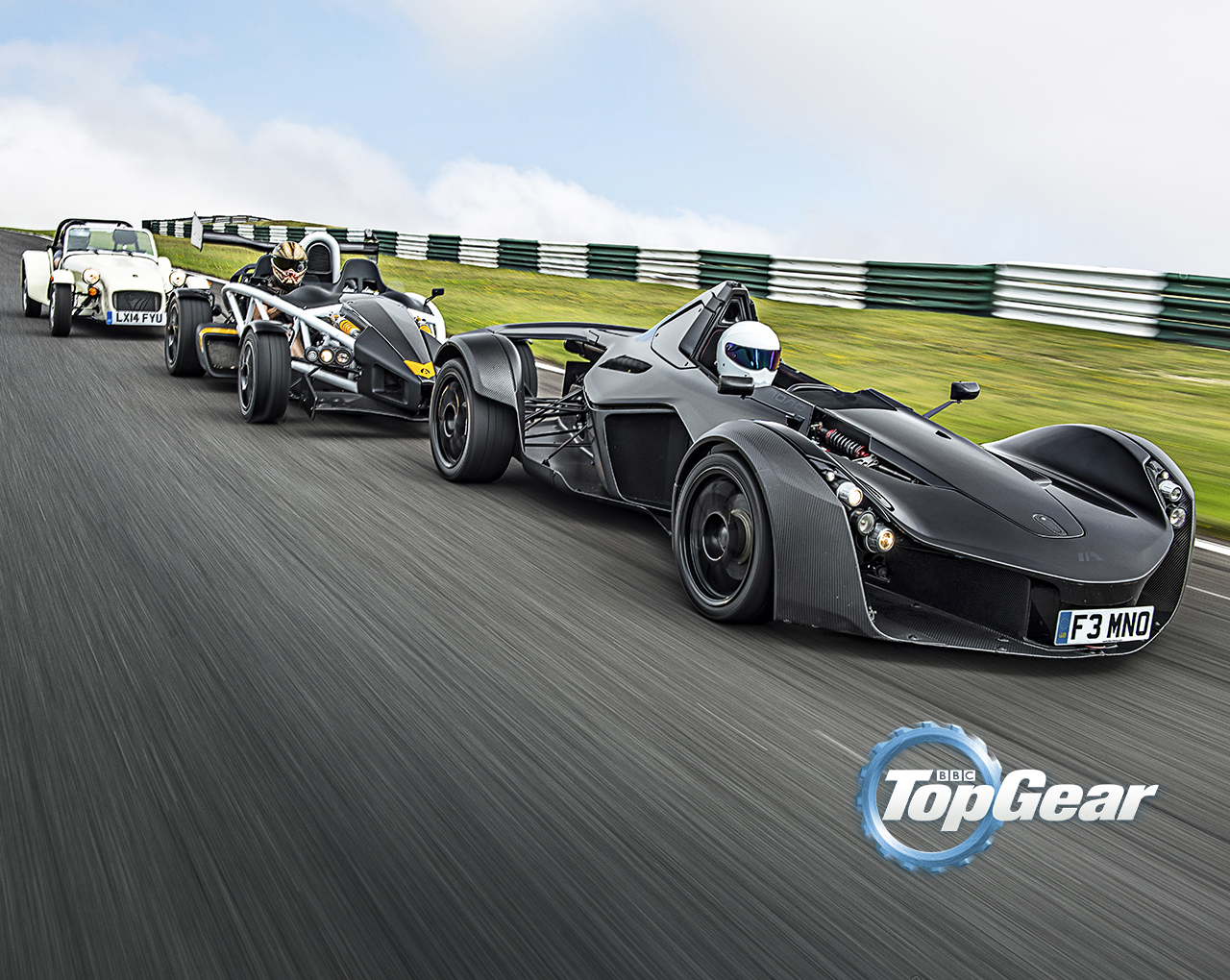 Wallpaper: Ariel Atom vs Caterham 160 vs BAC Mono