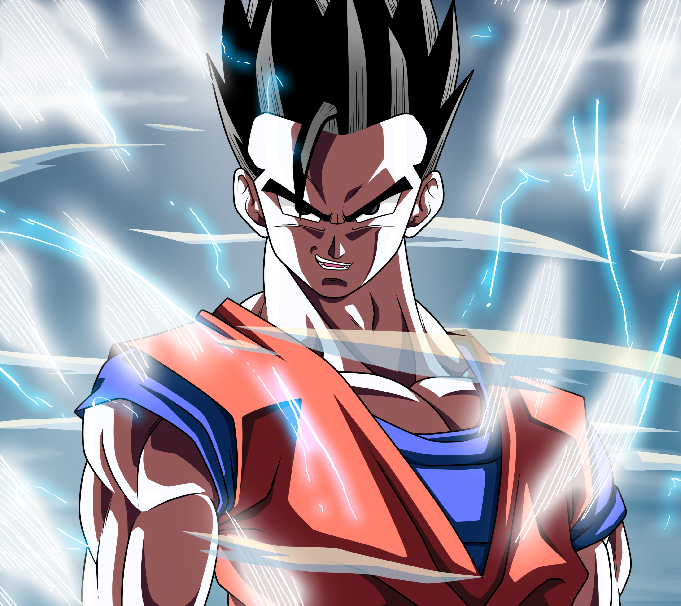 ultimate gohan wallpaper hd, cartoon, anime, fictional character, hero, dragon ball