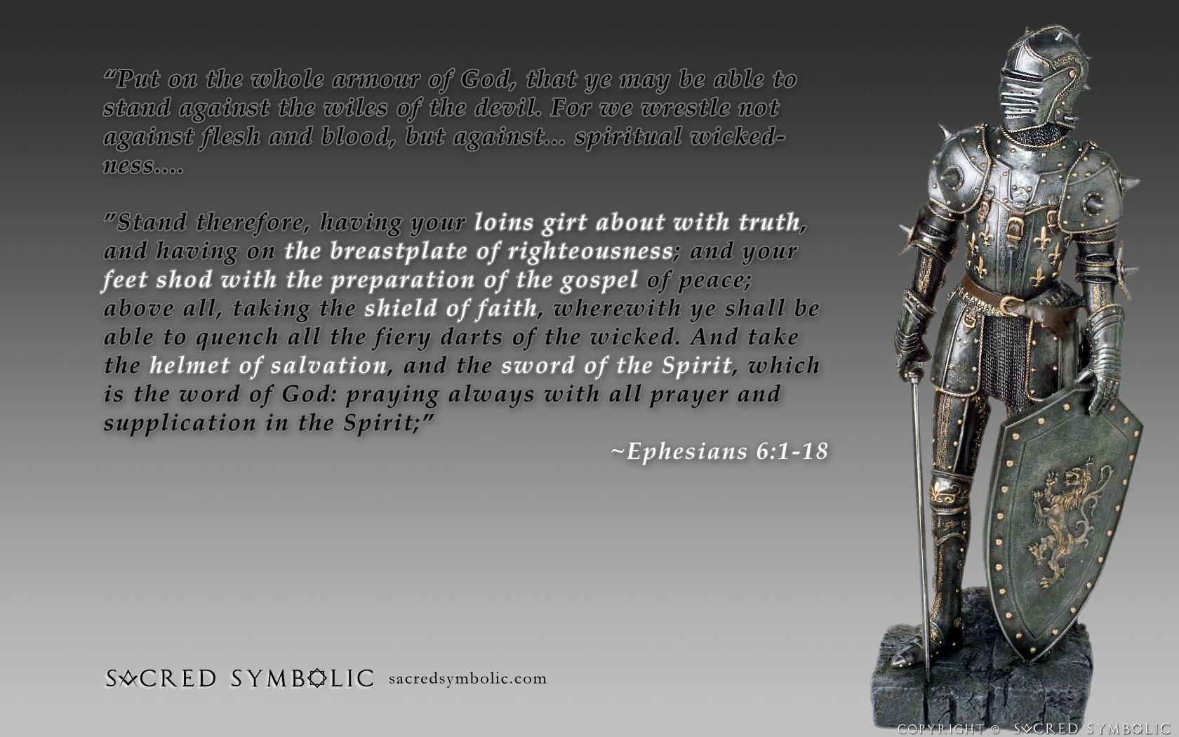 Armor of God Wallpaper