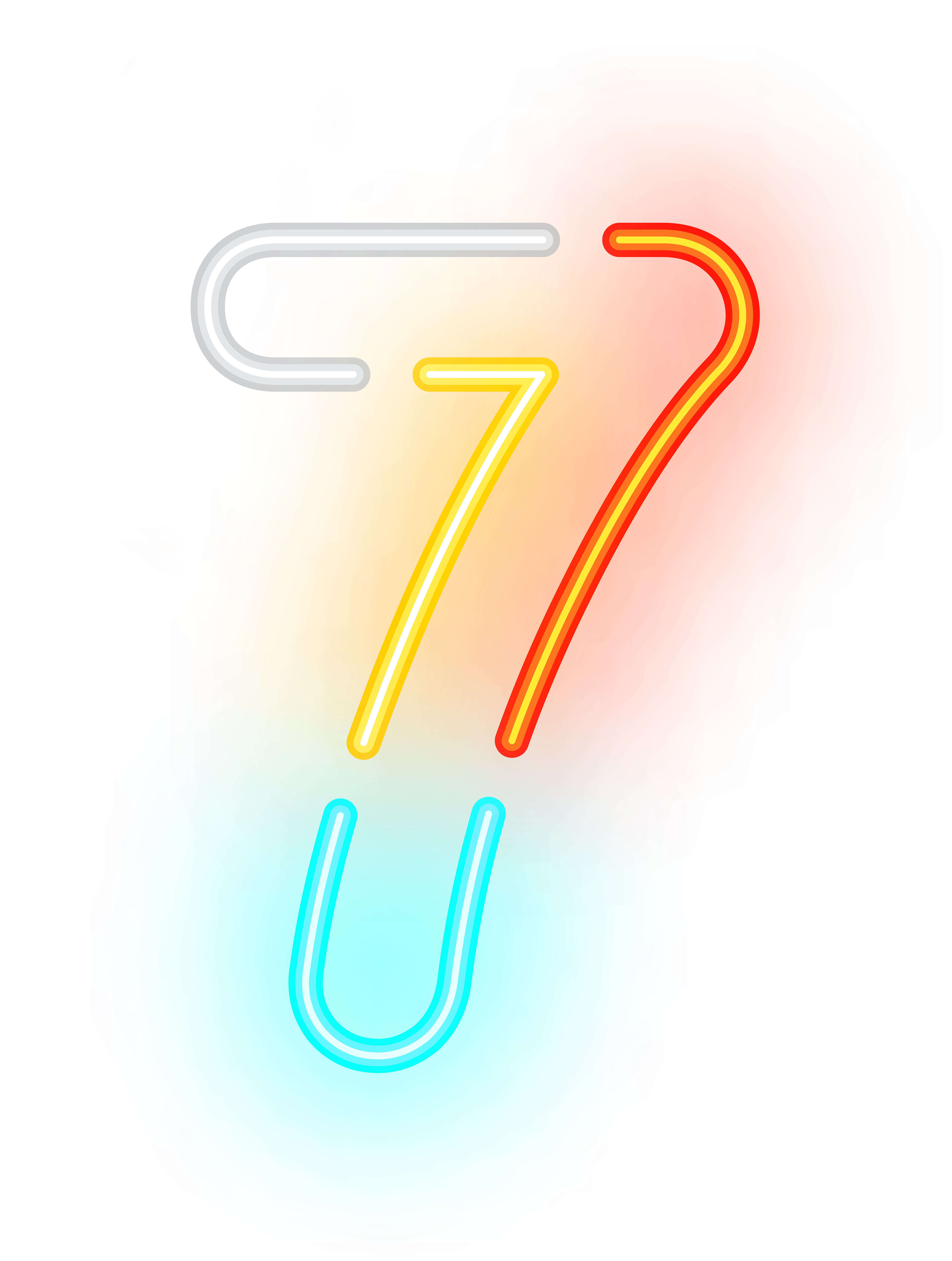 Number Seven Neon Transparent Clip Art Image​-Quality Free Image and Transparent PNG Clipart