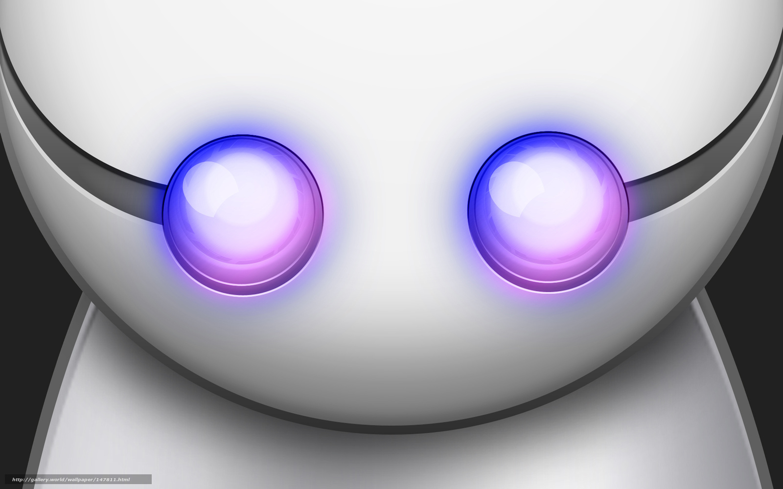 Download wallpaper robot, eyes free desktop wallpaper in the resolution 2560x1600