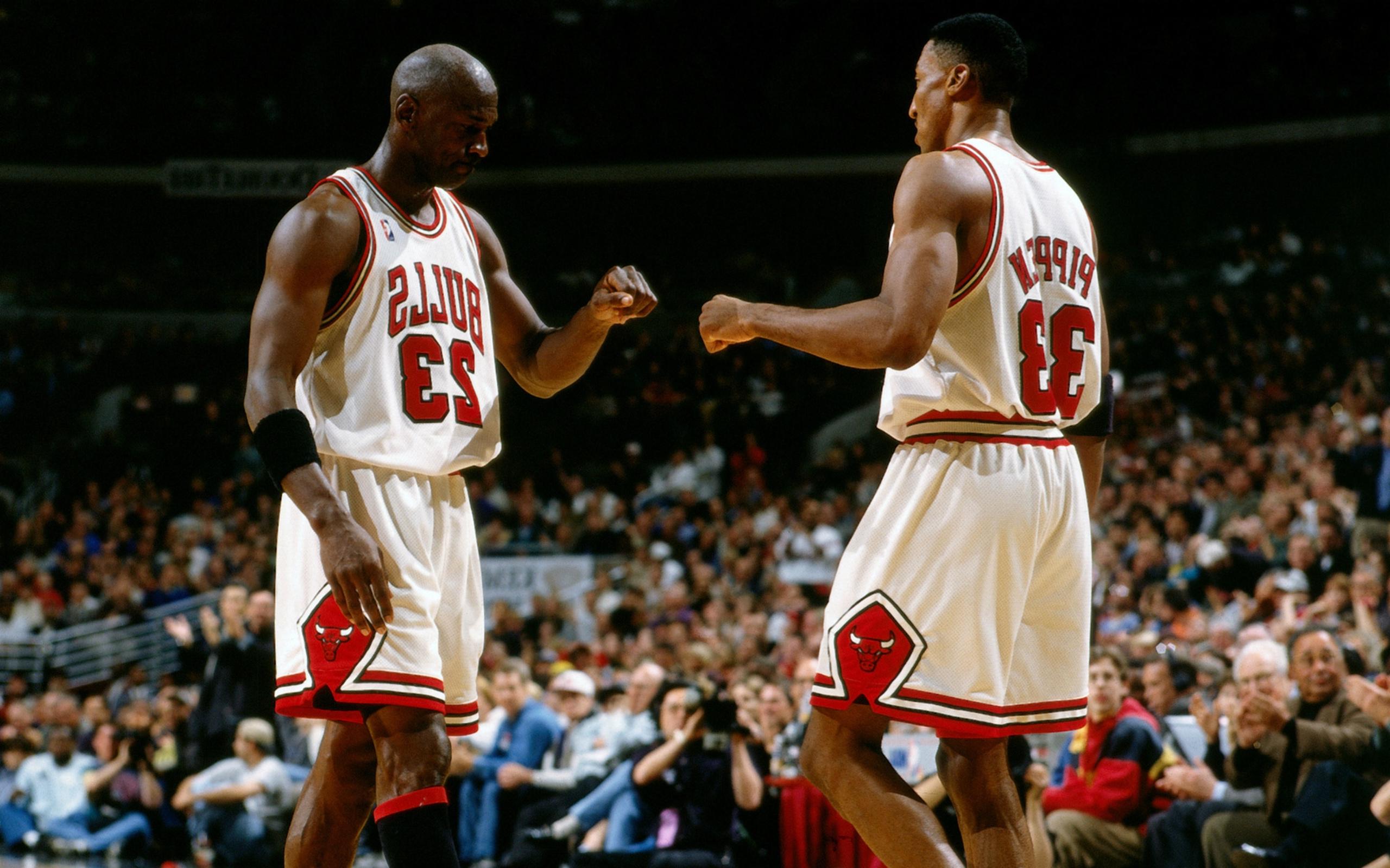 Michael Jordan And Scottie Pippen