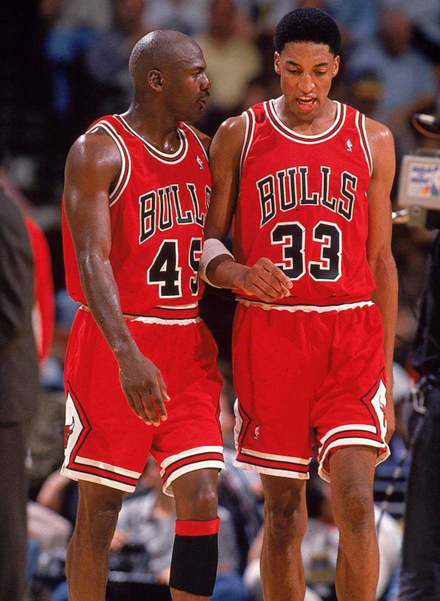 Michael Jordan and Scottie Pippen Best SI Photo