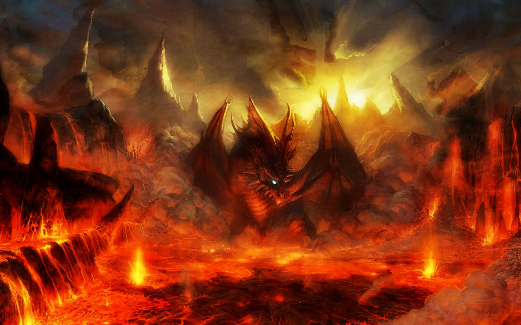 Free download Wallpaper Dragon in the flame of hell 1920x1080 wallpaper [1920x1080] for your Desktop, Mobile & Tablet. Explore Hell Wallpaper. Hell Girl Wallpaper, Hell Wallpaper HD, Gates of Hell Wallpaper