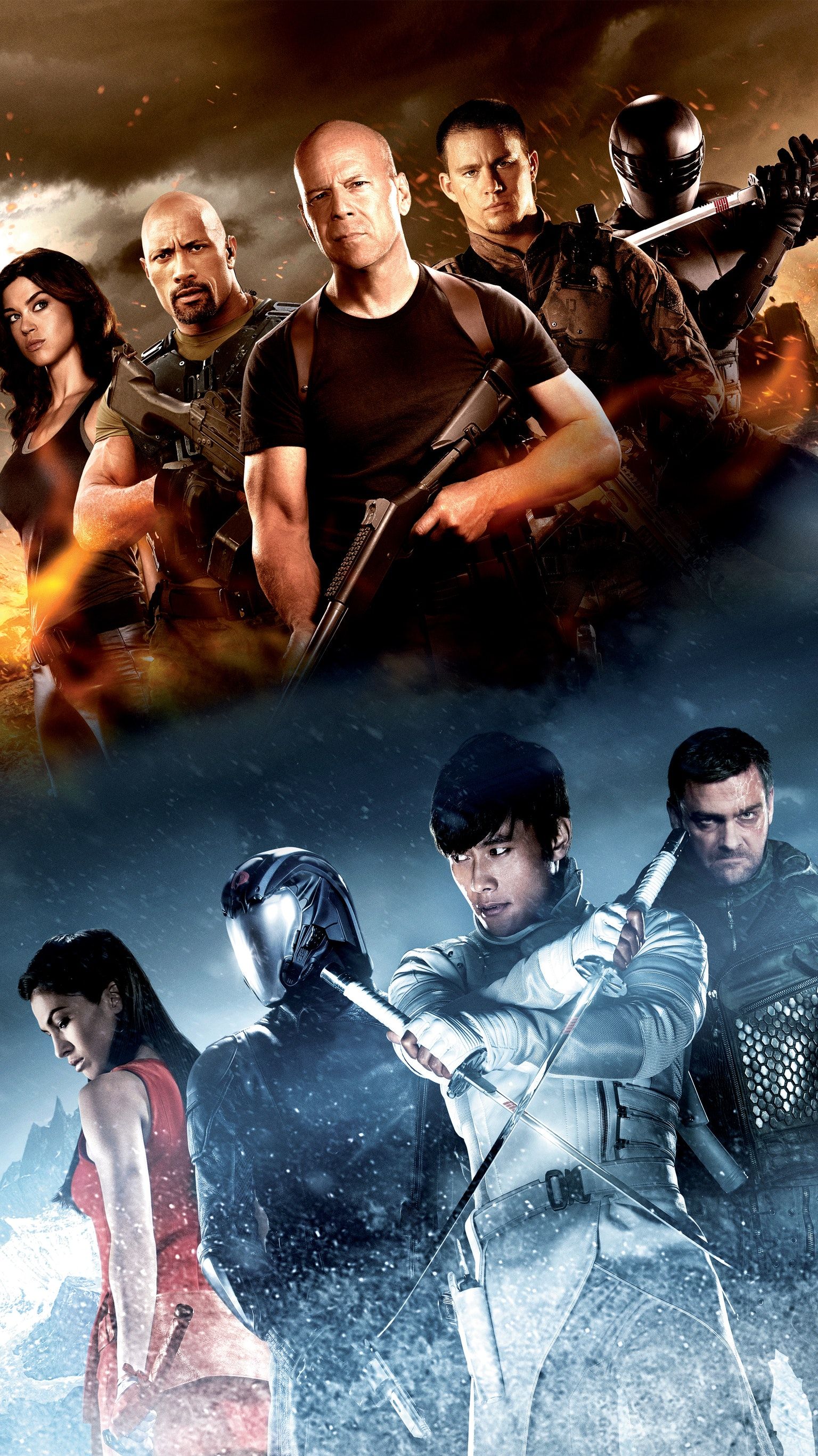 G.I. Joe: Retaliation Phone Wallpaper. Moviemania. Action movie poster, Indie movies, Gi joe
