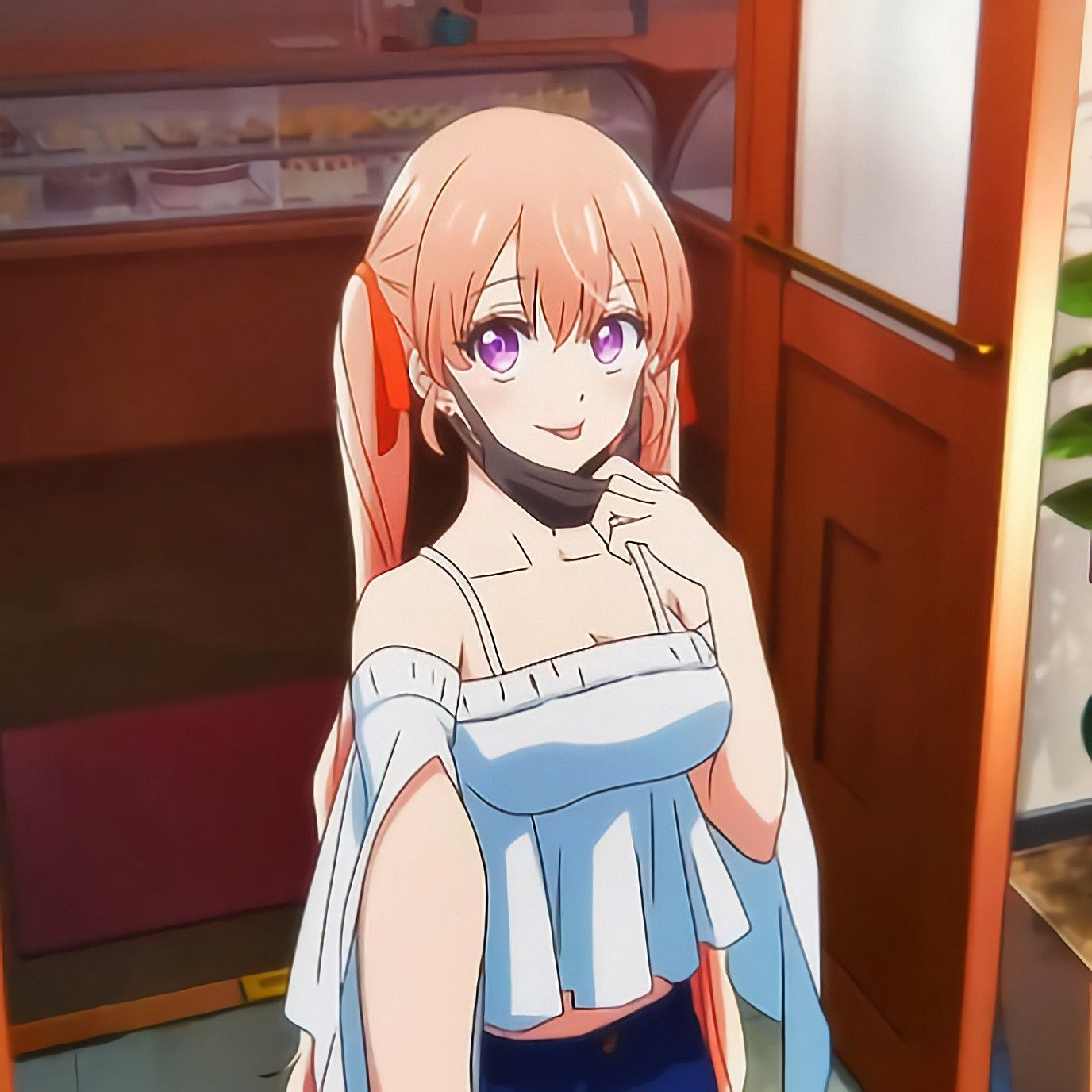 Amano Erika Icon. Gadis animasi, Animasi, Gambar anime