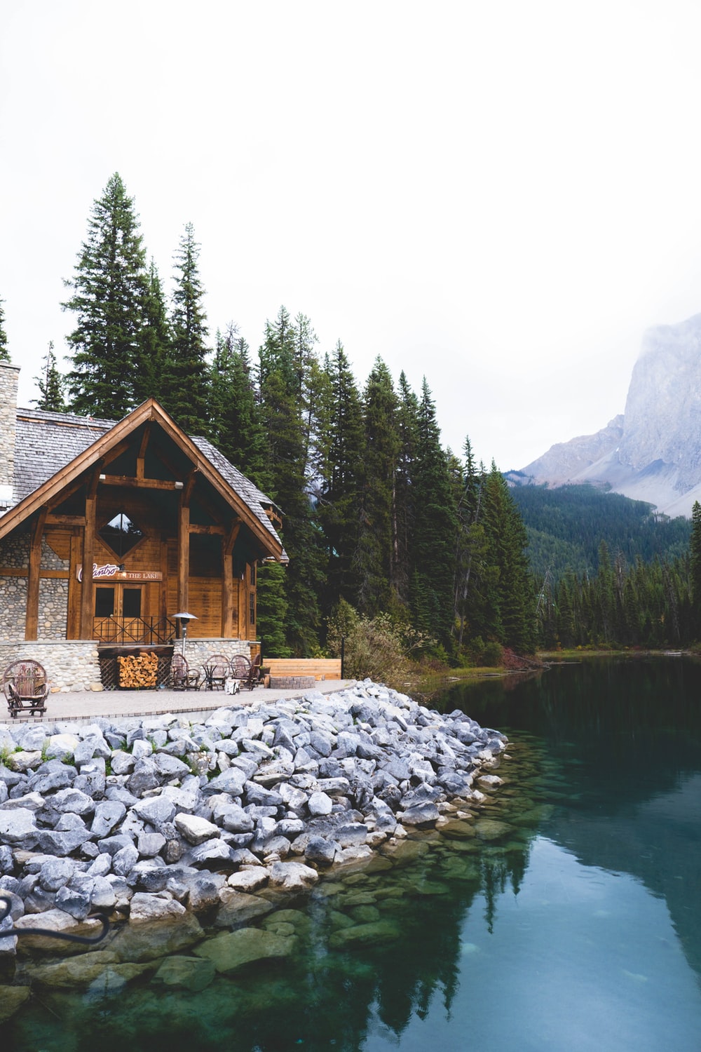 Lake Cabin Picture. Download Free Image
